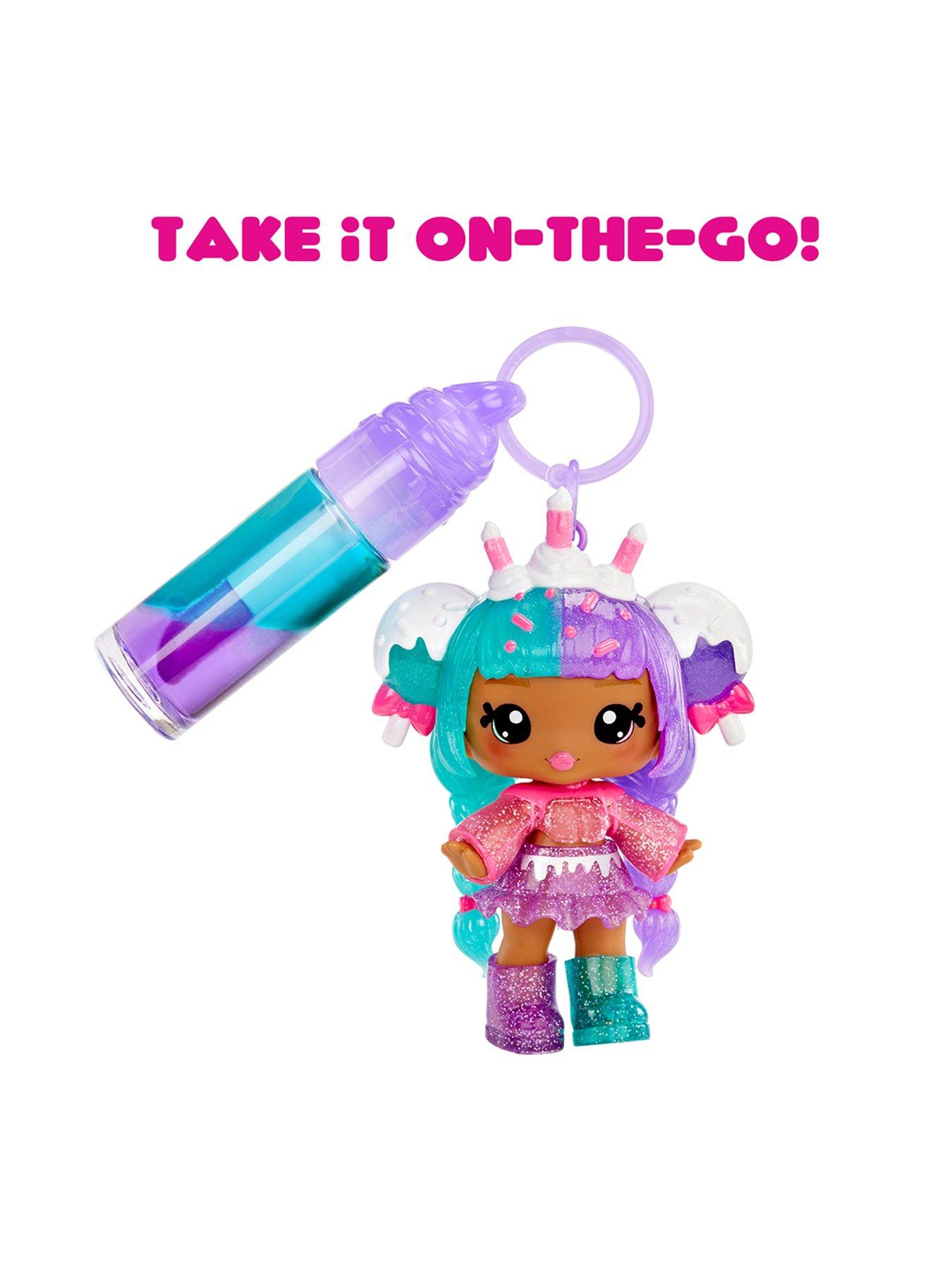 Image 4 of 8 of Yummiland Mystery Color Change Lip Gloss Doll - Carly Cakepop