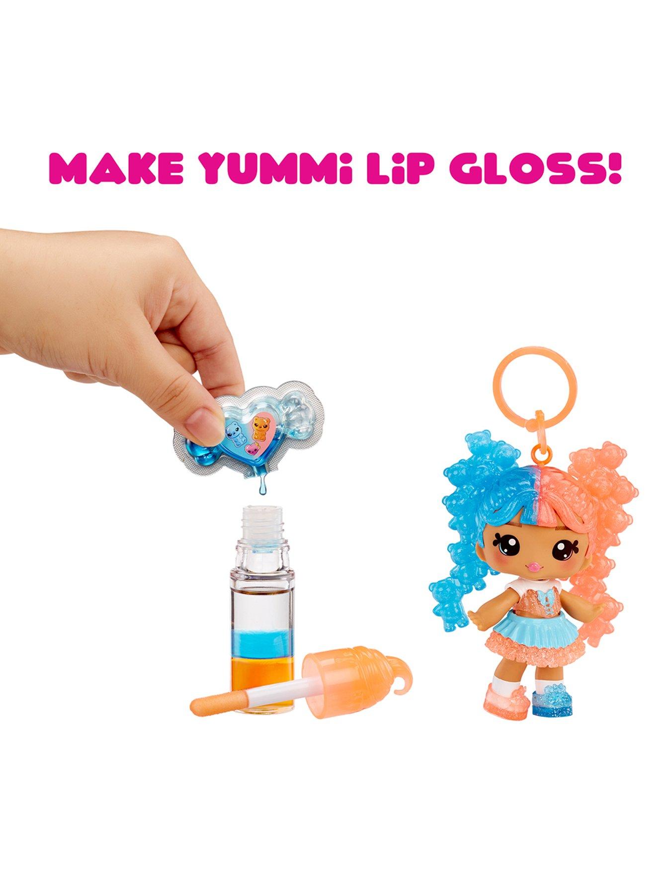 Image 2 of 8 of Yummiland Mystery Color Change Lip Gloss Doll - Gwen Gummybear