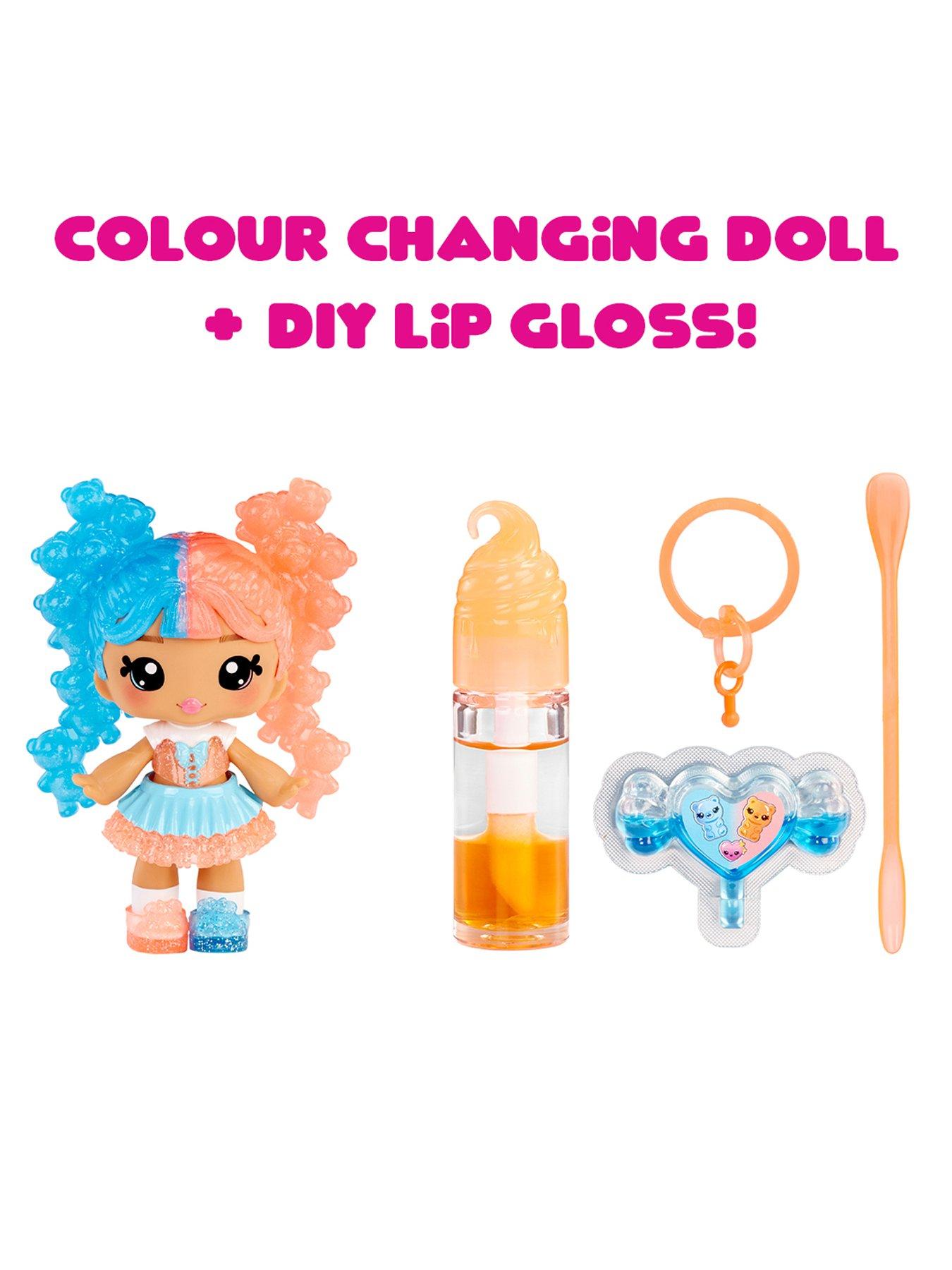 Image 5 of 8 of Yummiland Mystery Color Change Lip Gloss Doll - Gwen Gummybear