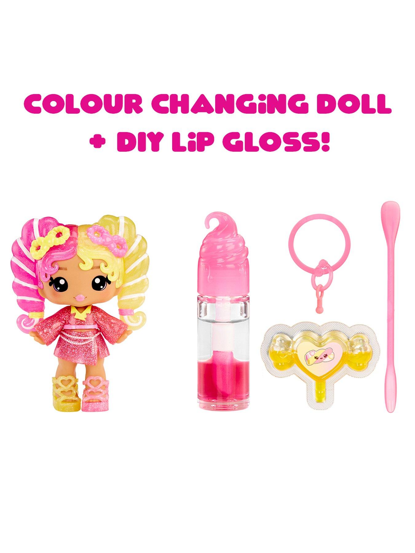Image 4 of 6 of Yummiland Mystery Color Change Lip Gloss Doll - Mila Mallows