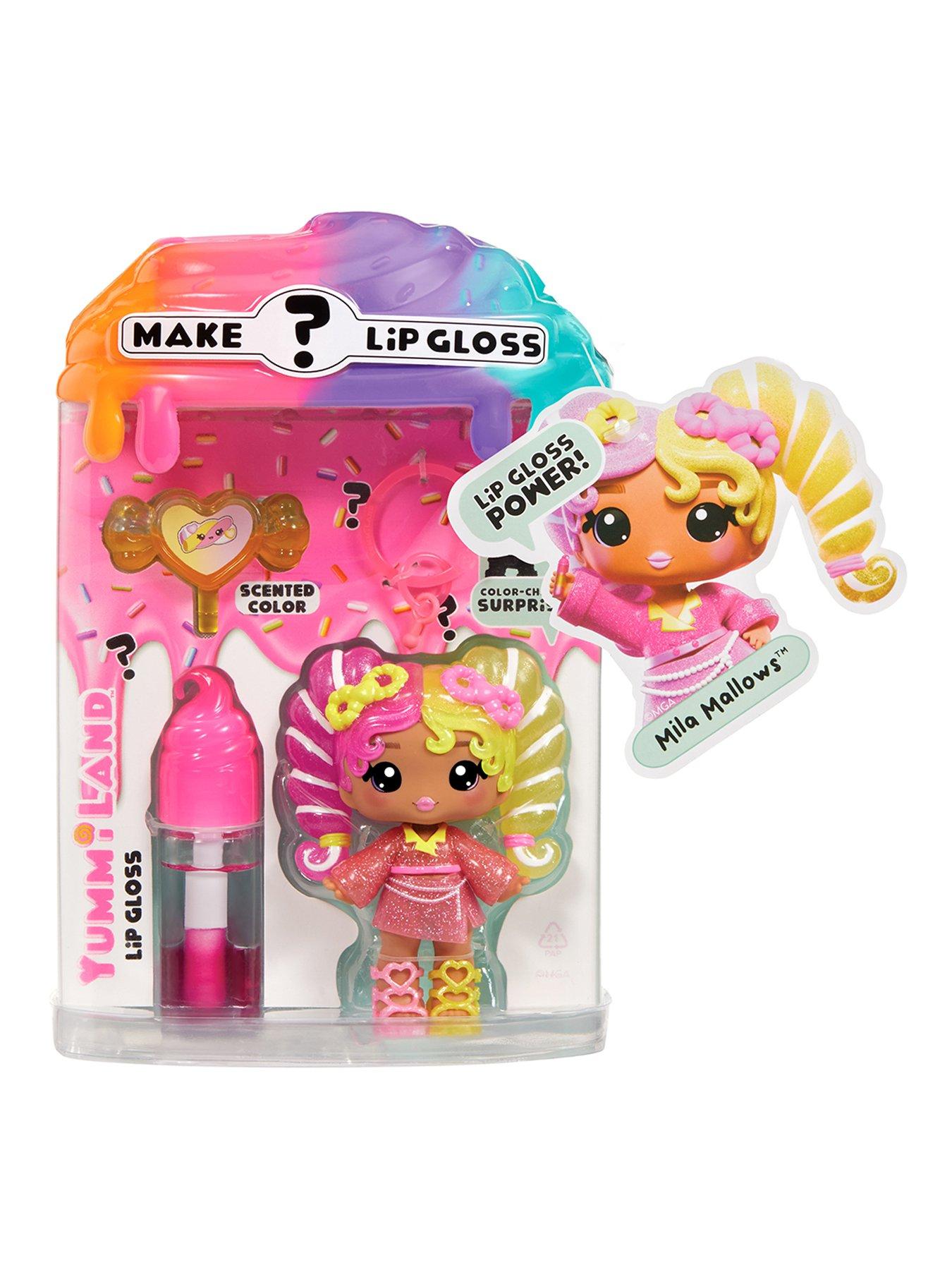 Image 6 of 6 of Yummiland Mystery Color Change Lip Gloss Doll - Mila Mallows