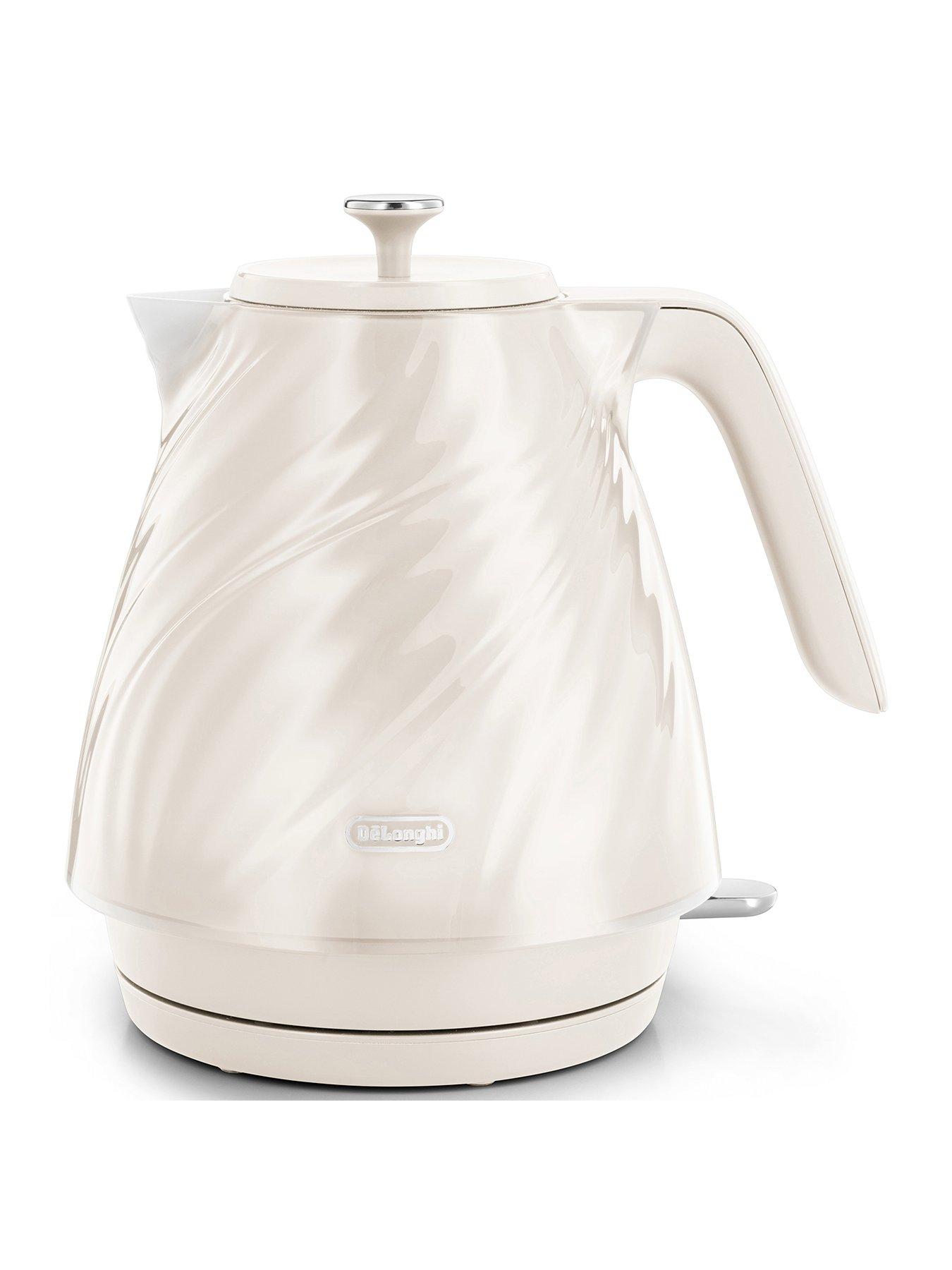 Image 1 of 7 of DeLonghi Ballerina Seta Kettle - Cream