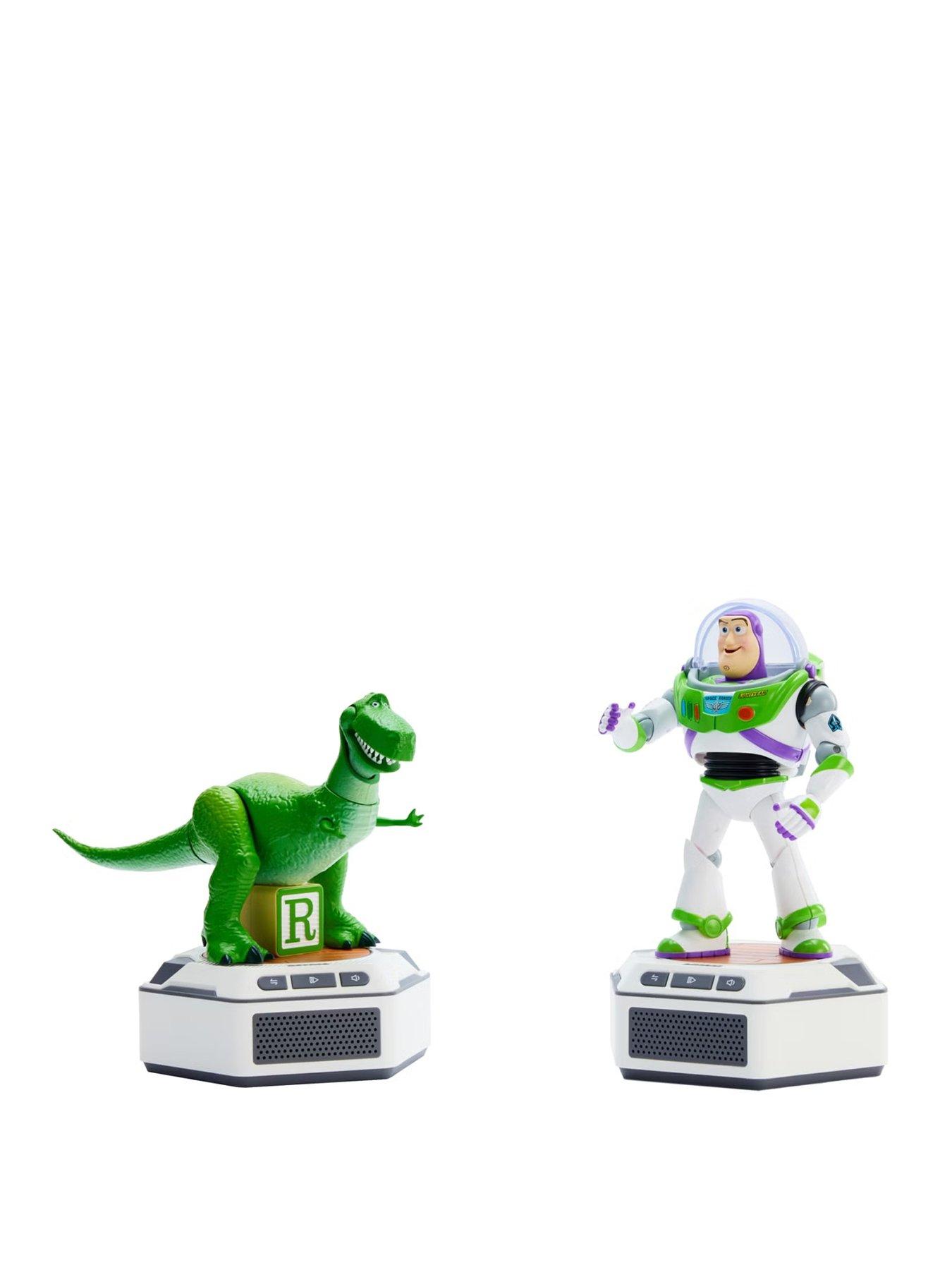 Robosen Mini Animated Robots and Base Set - Buzz Lightyear and Lotso Bear