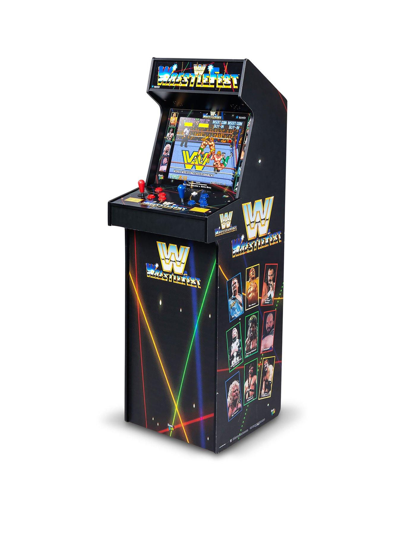 Image 1 of 8 of WWE Wrestlefest Arcade Machine