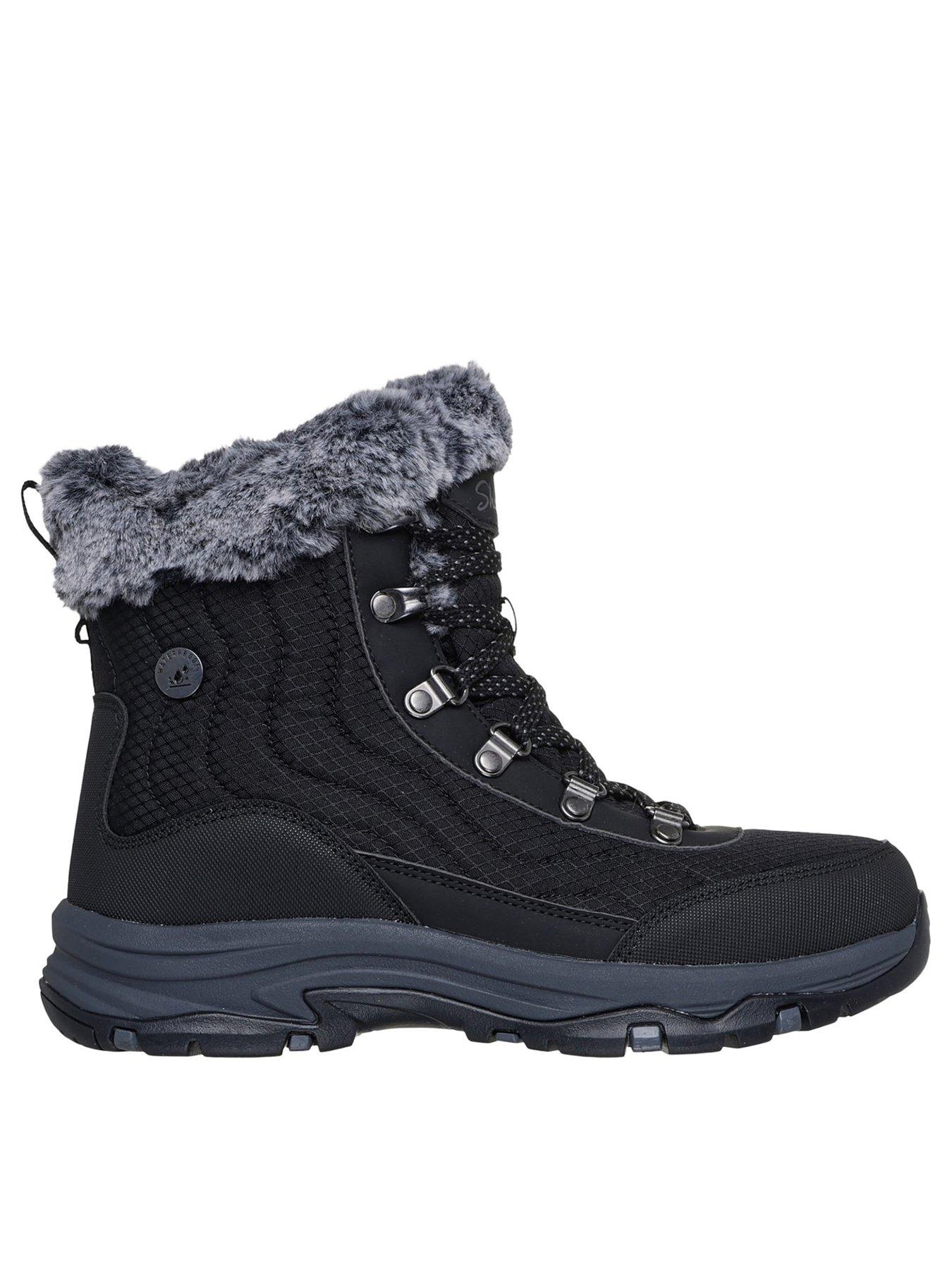 Image 1 of 5 of Skechers Trego Stormie Waterproof Calf Boot - Black