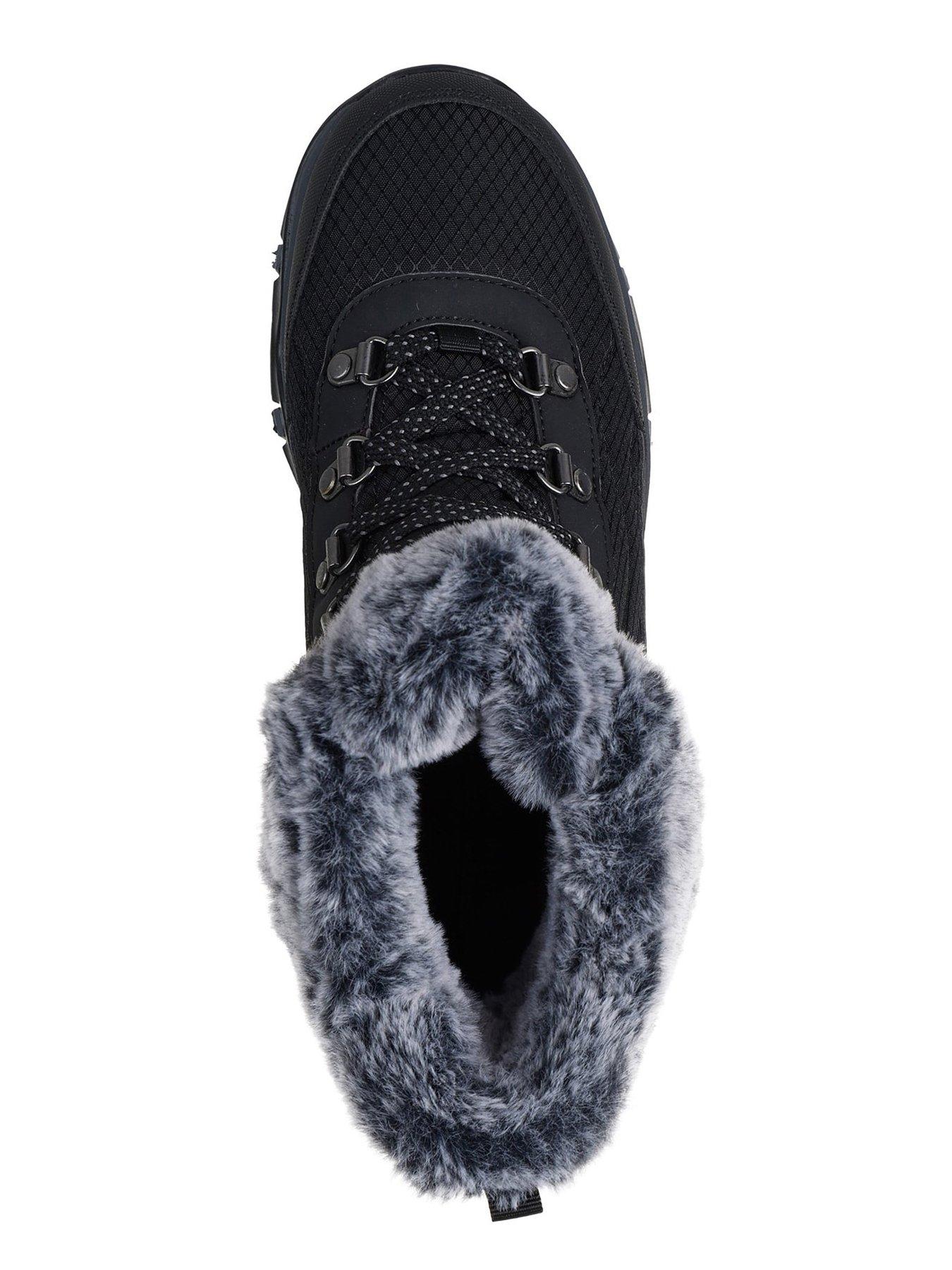 Image 4 of 5 of Skechers Trego Stormie Waterproof Calf Boot - Black