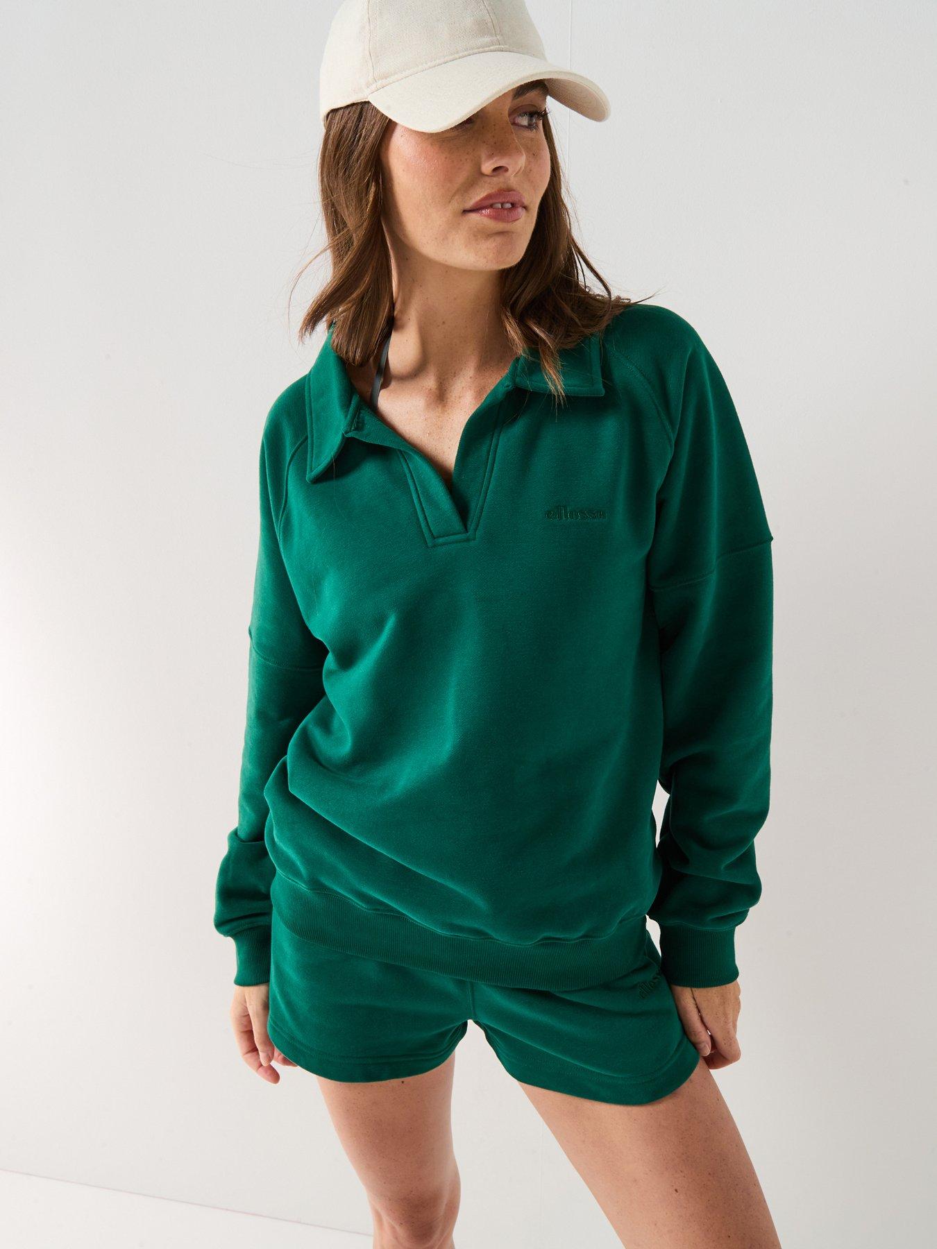 Ellesse Womens Morcone Sweatshirt, Green, Size 8, Women