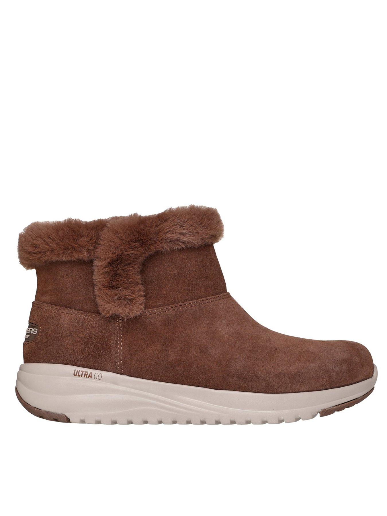 Skechers On-The-Go Stellar Cozy Step Waterproof Boot - Brown