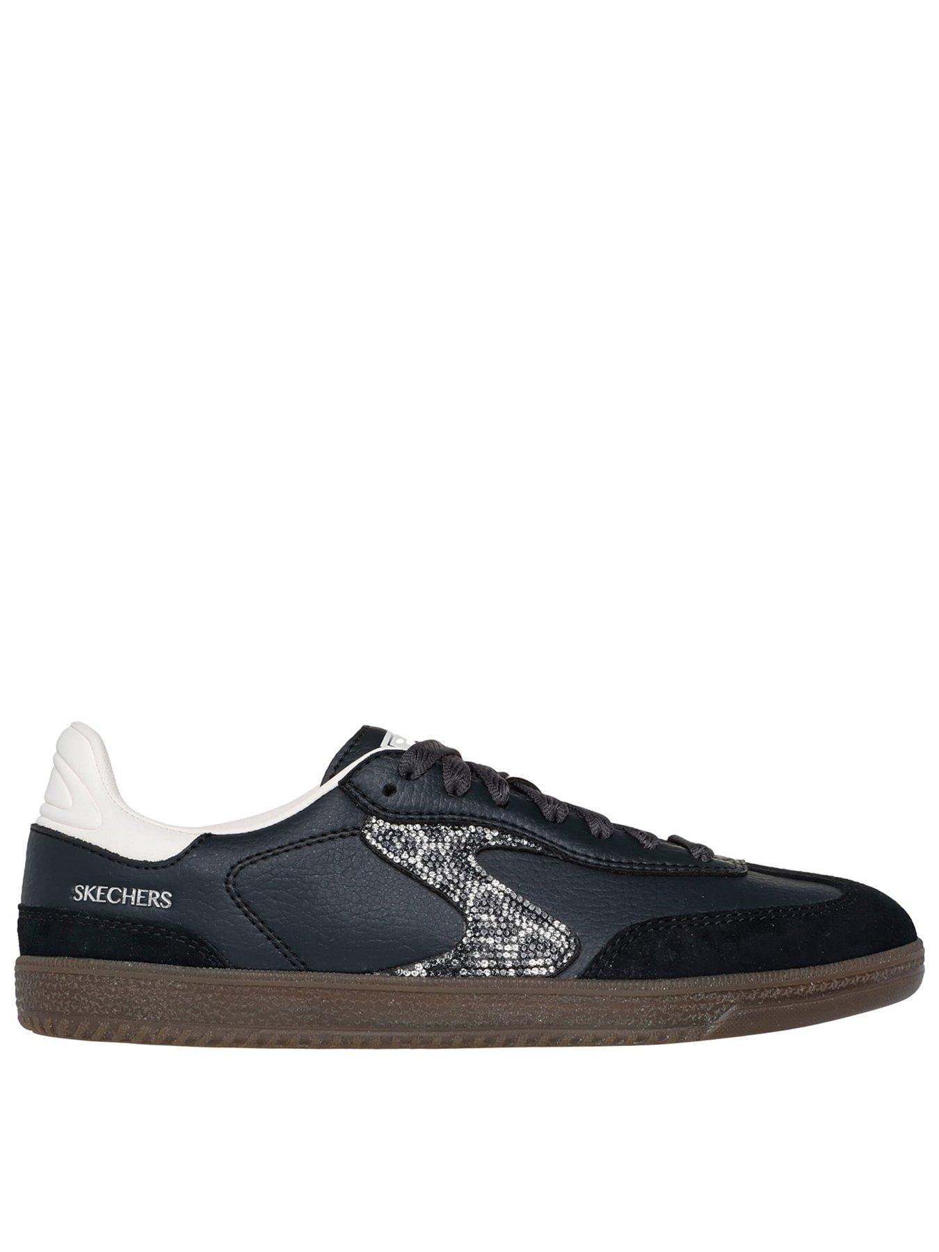 skechers-hotshot-shimmering-spots-trainer-black