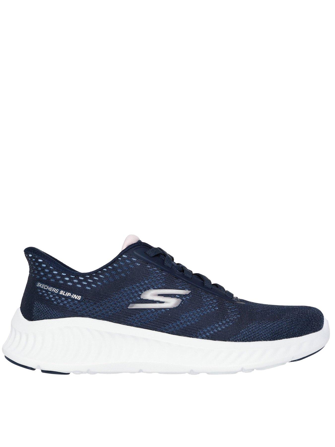 Image 1 of 5 of Skechers Go Walk Now Khloe Slip-In Trainer - Navy
