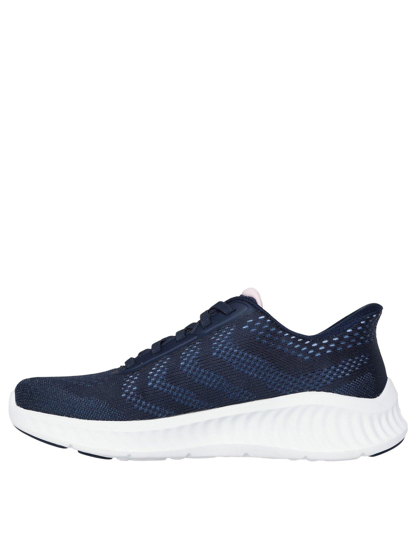 Image 3 of 5 of Skechers Go Walk Now Khloe Slip-In Trainer - Navy