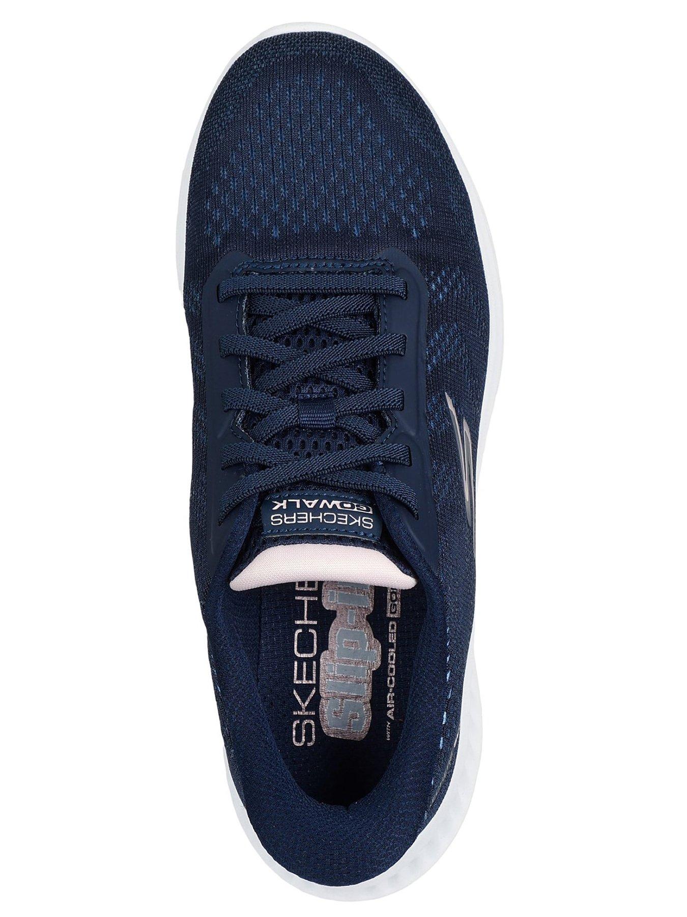 Image 4 of 5 of Skechers Go Walk Now Khloe Slip-In Trainer - Navy