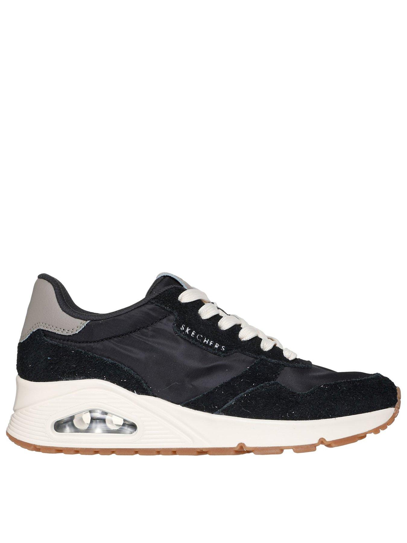 Skechers Uno Vintage Dayz Trainer - Black