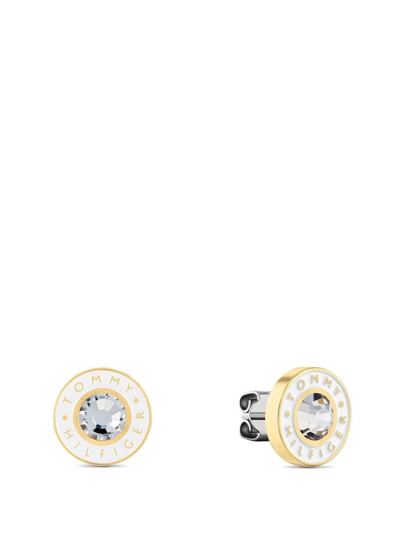 undefined Ladies Coloured Earrings - Gold