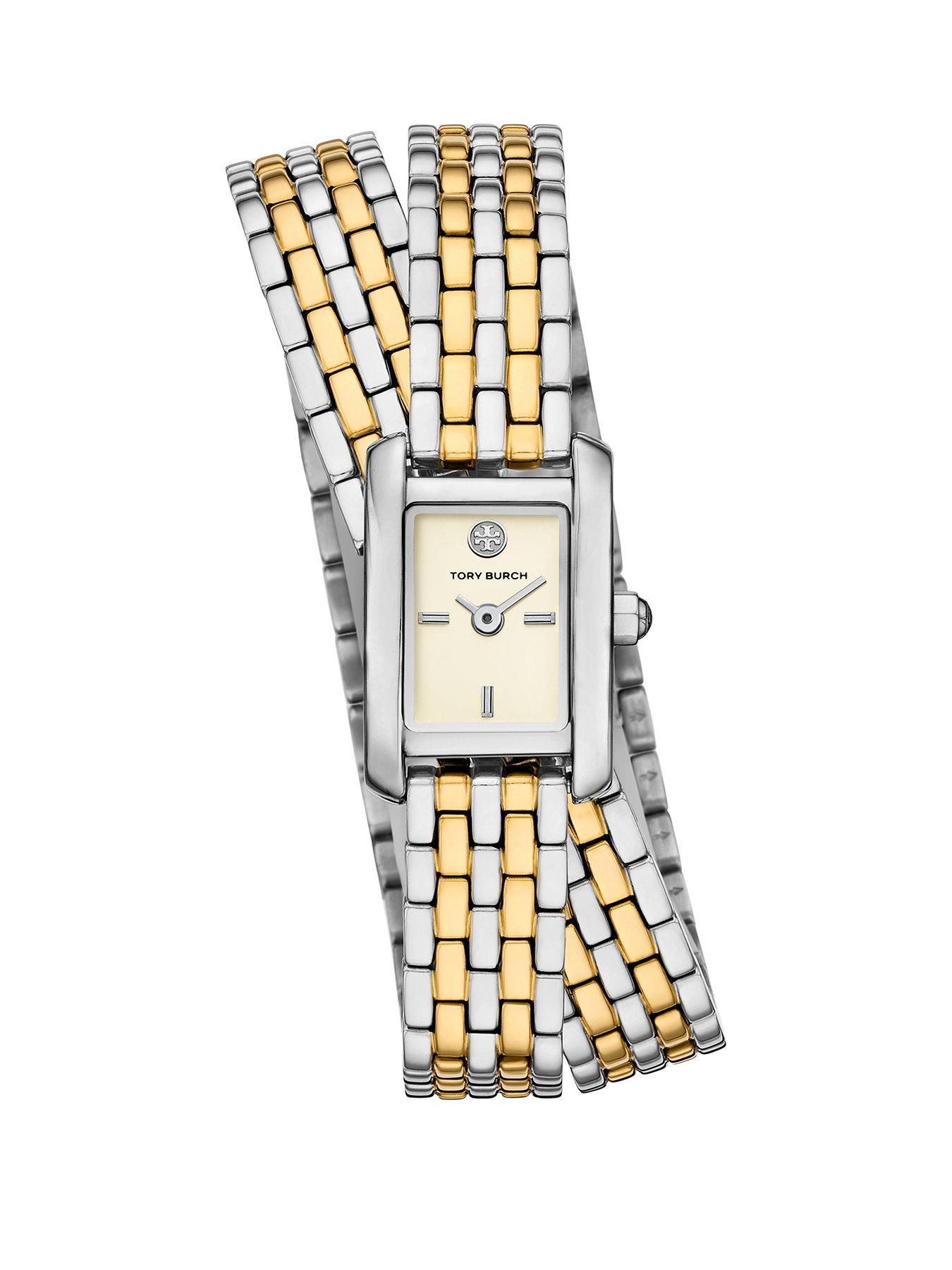 Tory Burch Women's Mini Eleanor Double Wrap Watch, TBW1093