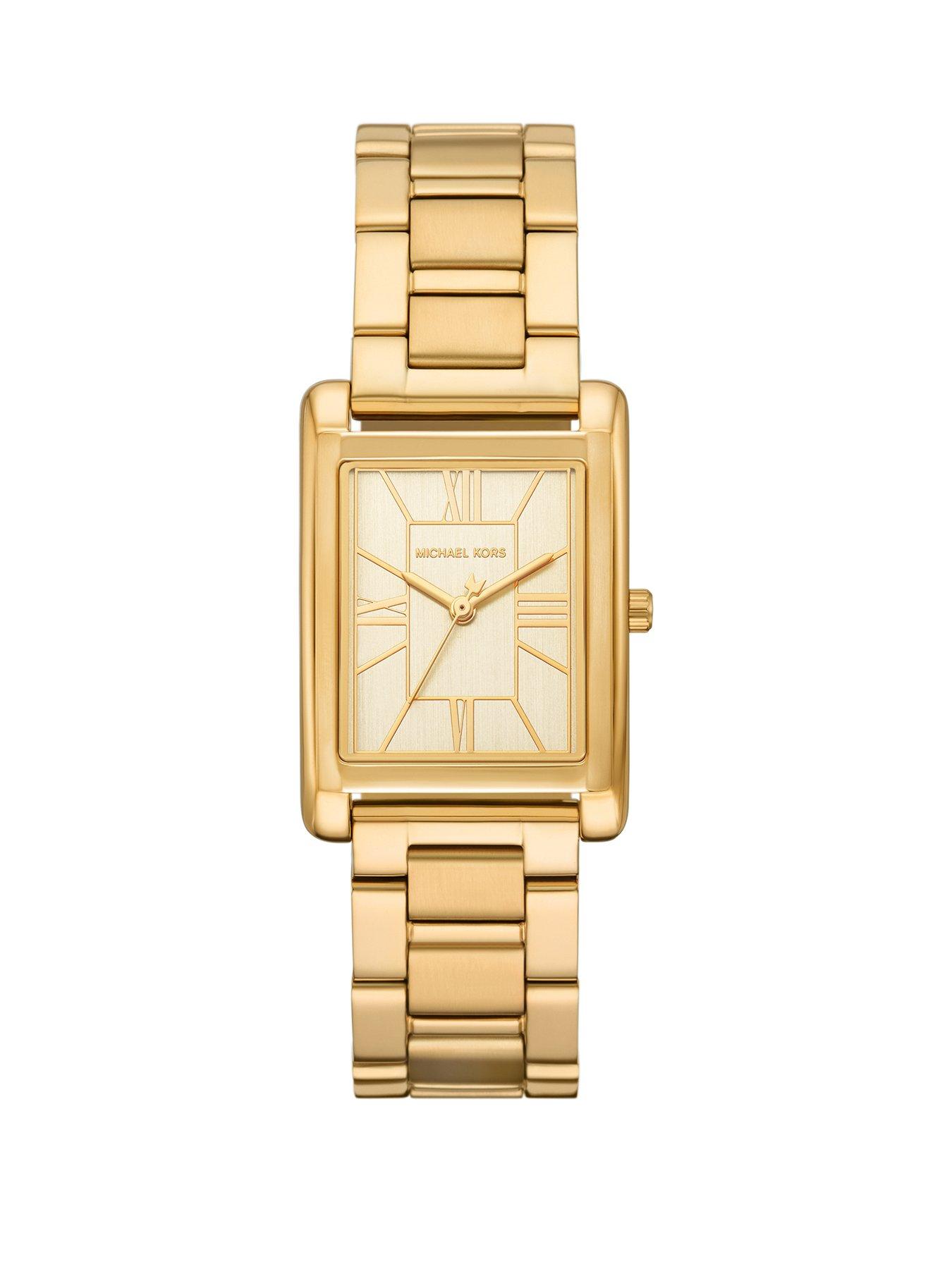 Michael Kors Women's Essex Three-Hand Stainless Steel Watch, MK4904