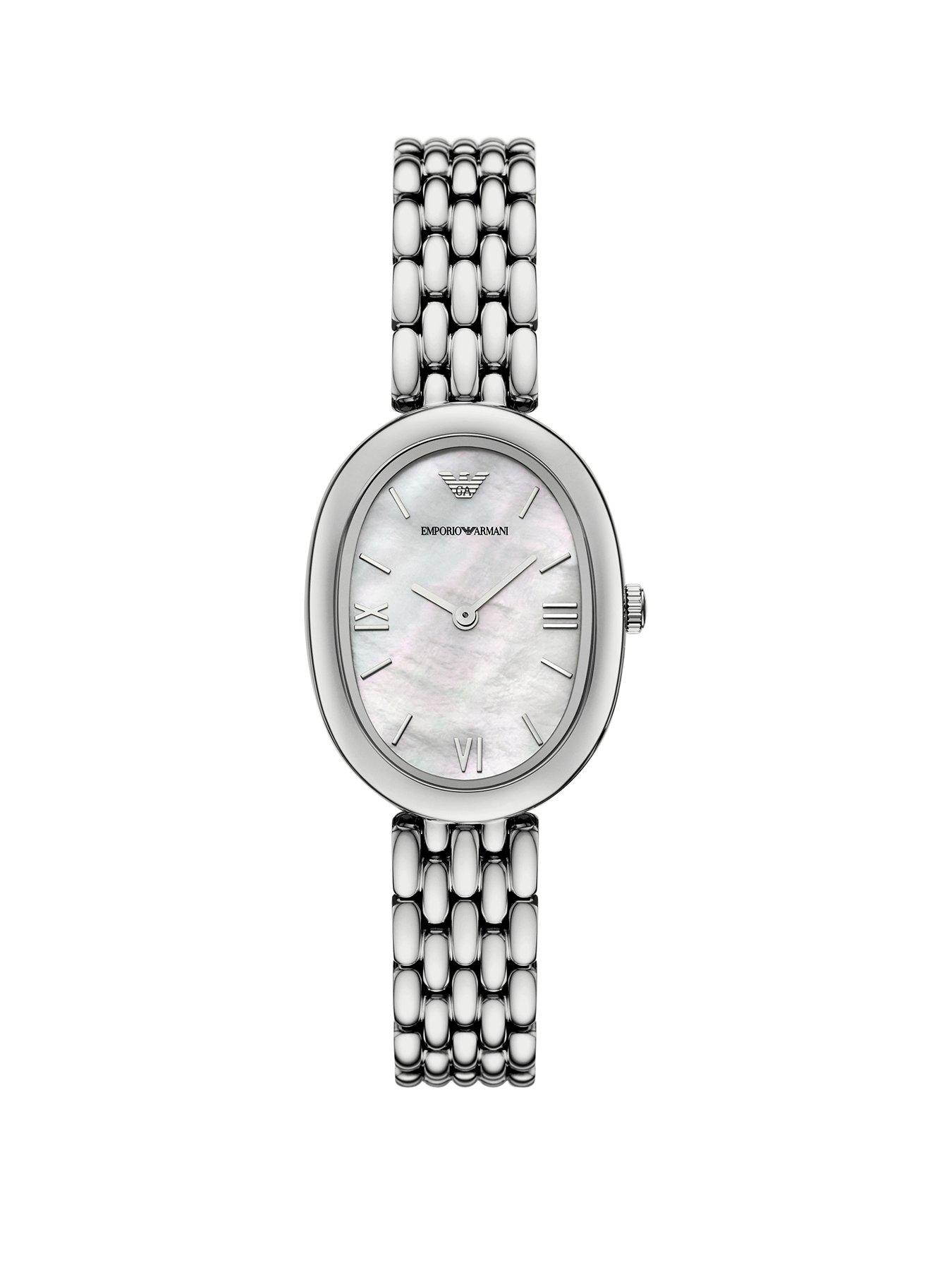Emporio Armani Women's 2-Hand Stainless Steel Watch Ar11706 - Silver