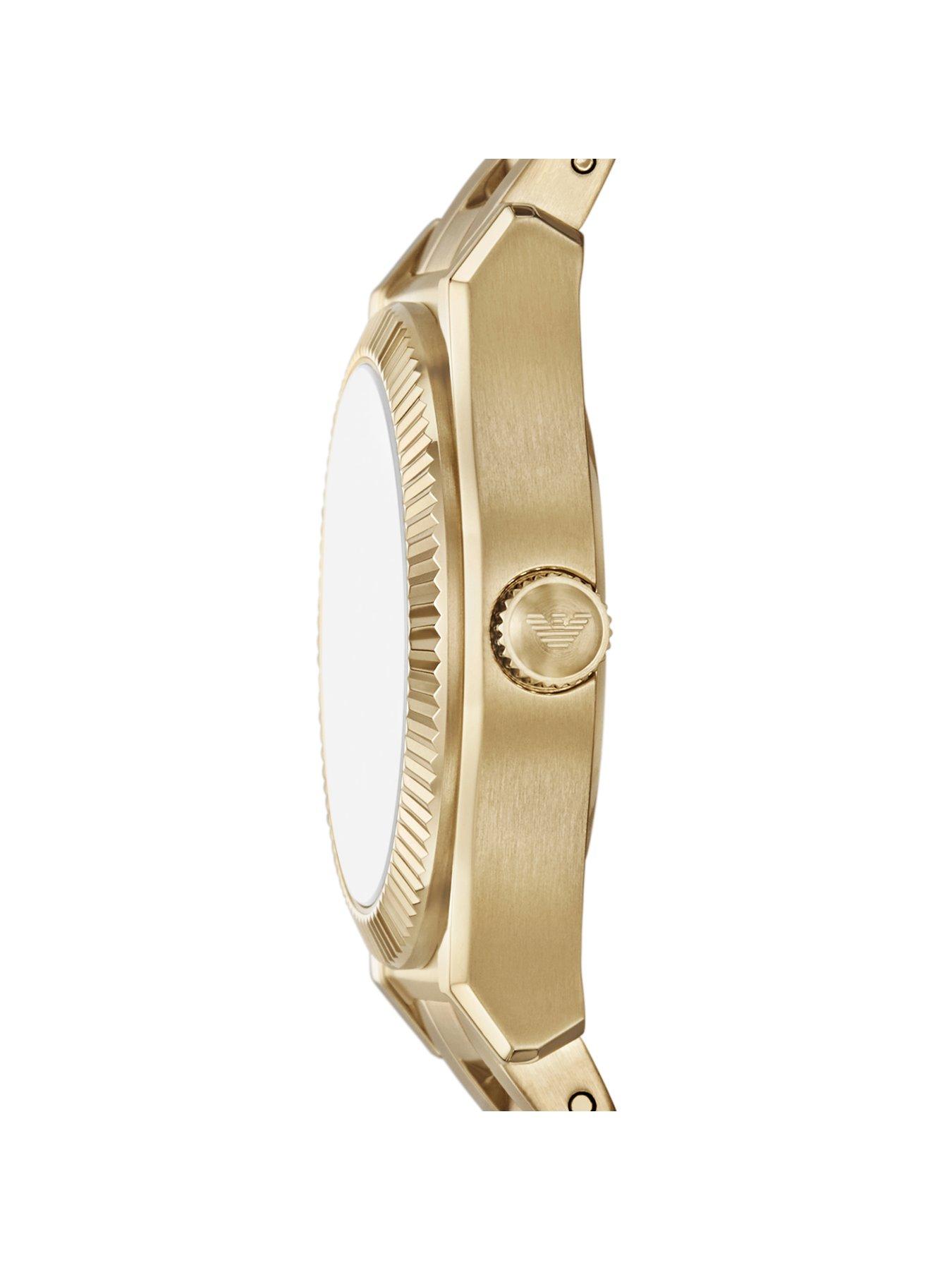 Image 2 of 6 of Emporio Armani Women's 3-Hand -Tone Stainless Steel Watch Ar11700 - Gold