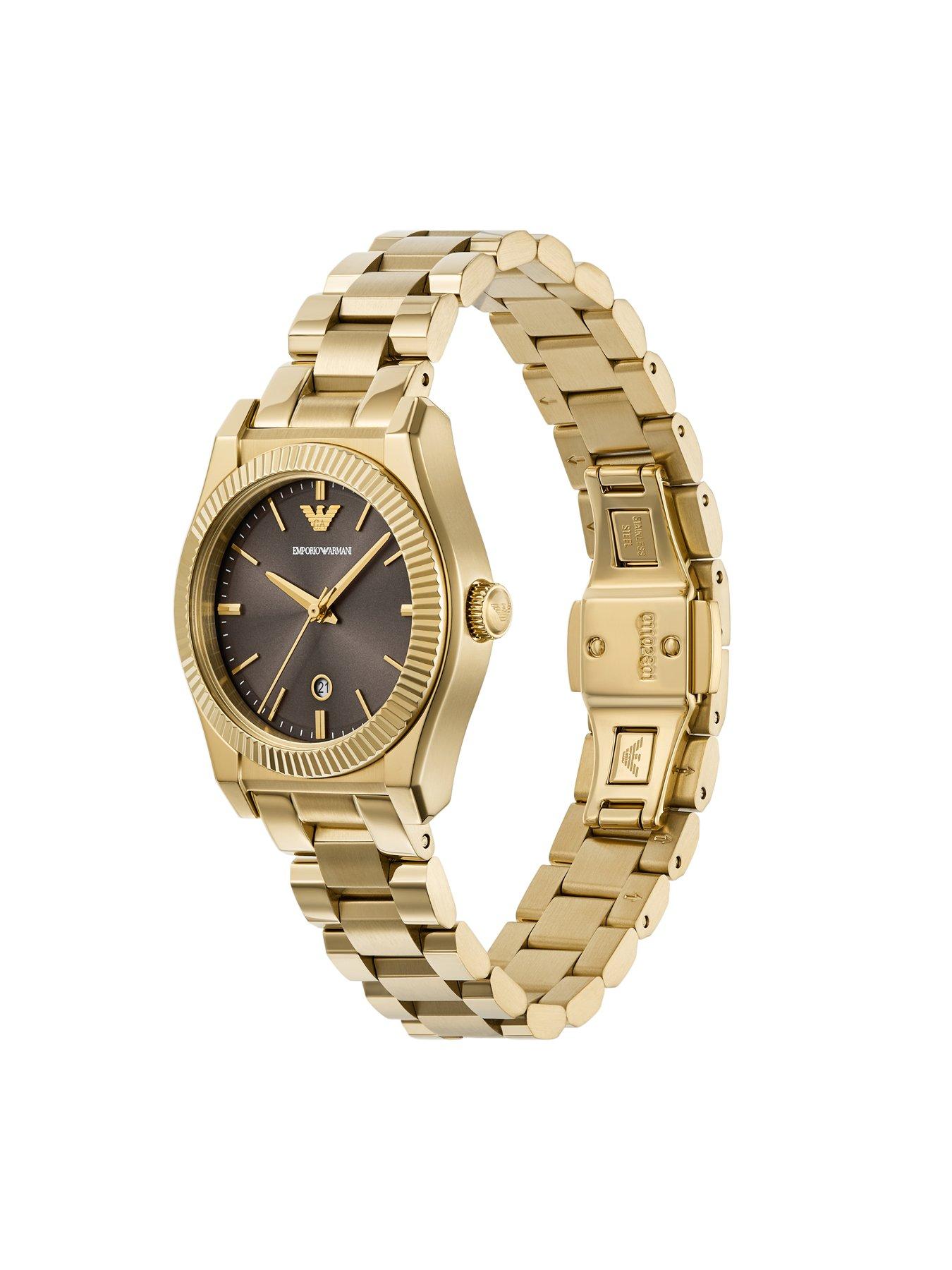 Image 3 of 6 of Emporio Armani Women's 3-Hand -Tone Stainless Steel Watch Ar11700 - Gold
