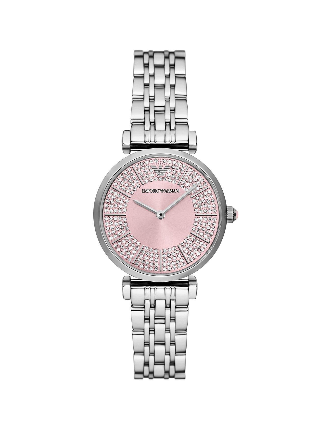 Emporio Armani Women's Two-Hand Stainless Steel Watch, AR11686
