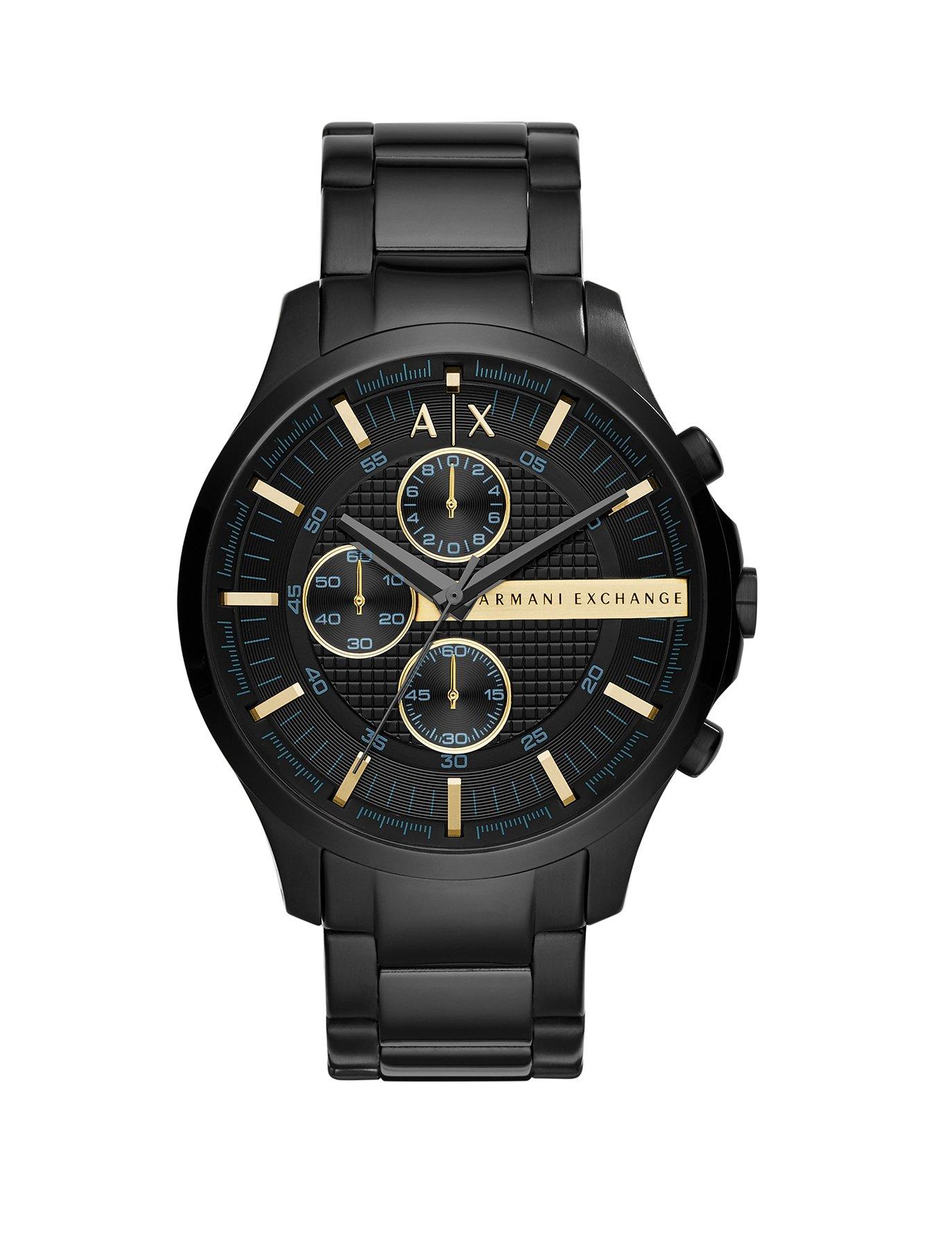 Image 1 of 6 of Armani Exchange Men's Chronograph Stainless Steel Watch Ax2164 - Black