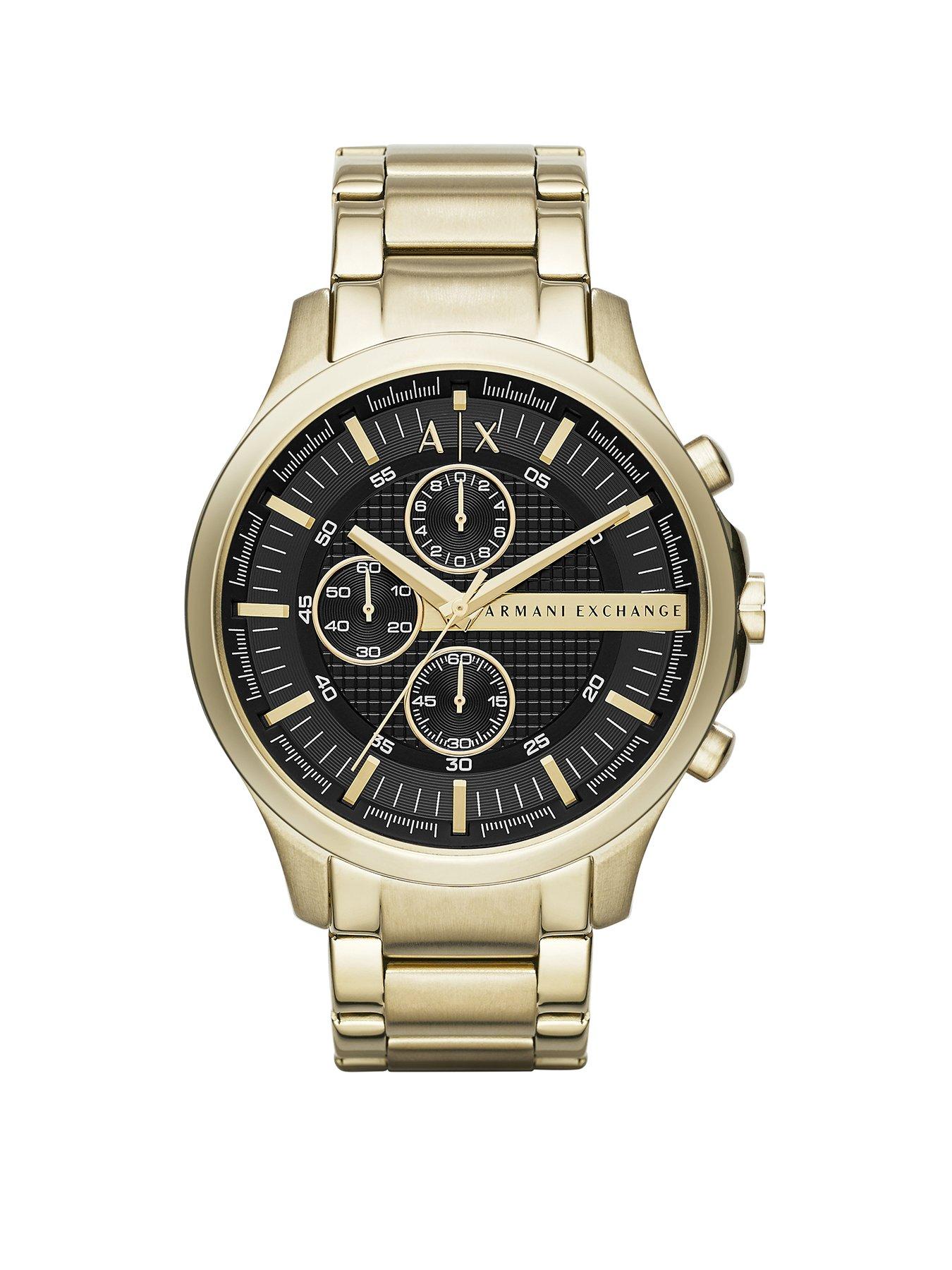 Armani Exchange Men's Chronograph Stainless Steel Watch Ax2137 - Gold ...