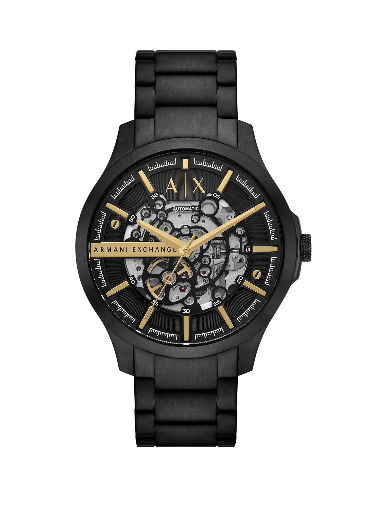 Armani Exchange Men's Automatic, Stainless Steel Watch, Ax2463 - Black