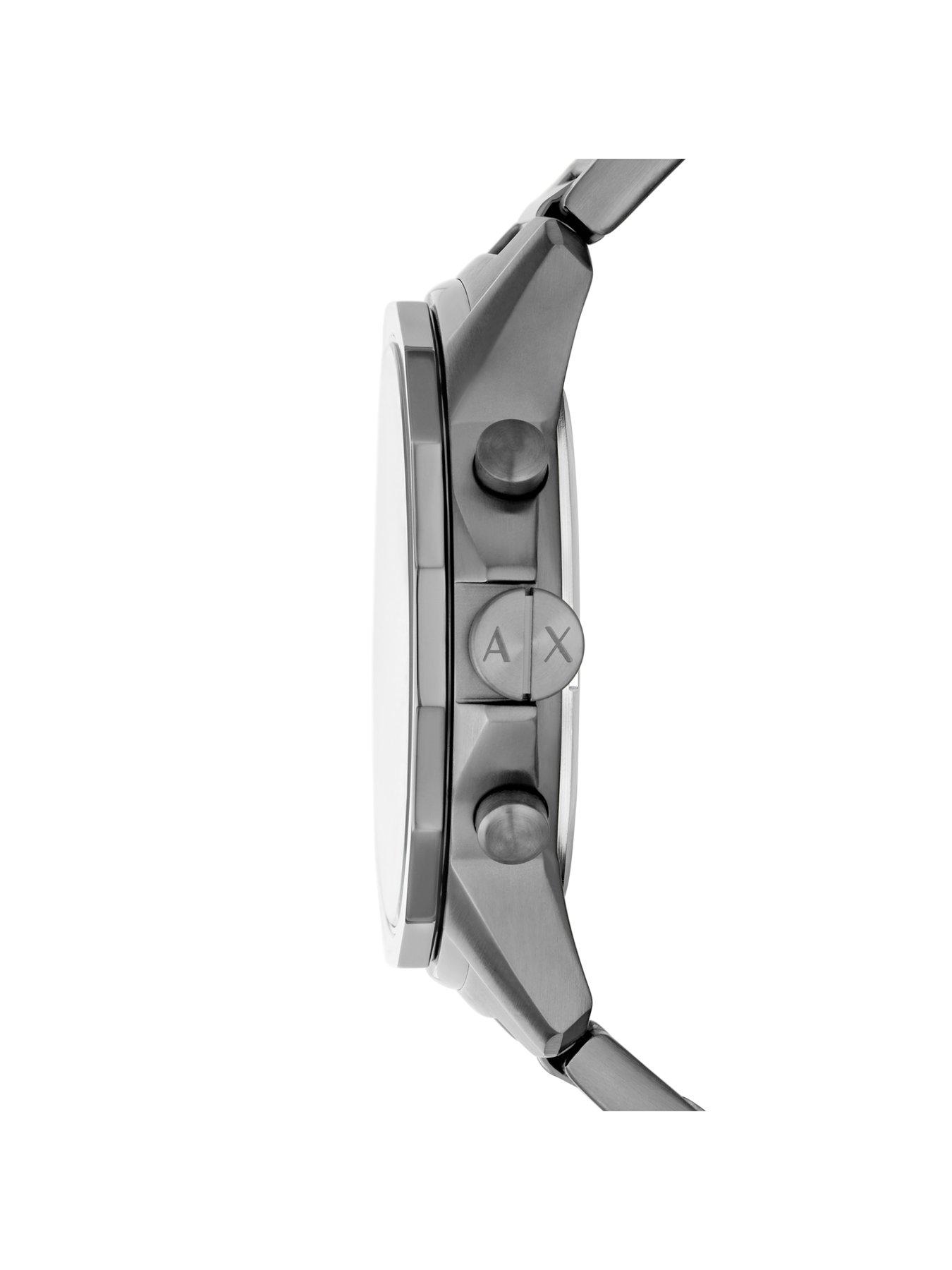 Armani Exchange Men's Chronograph Tone Stainless Steel Watch Ax1731 ...