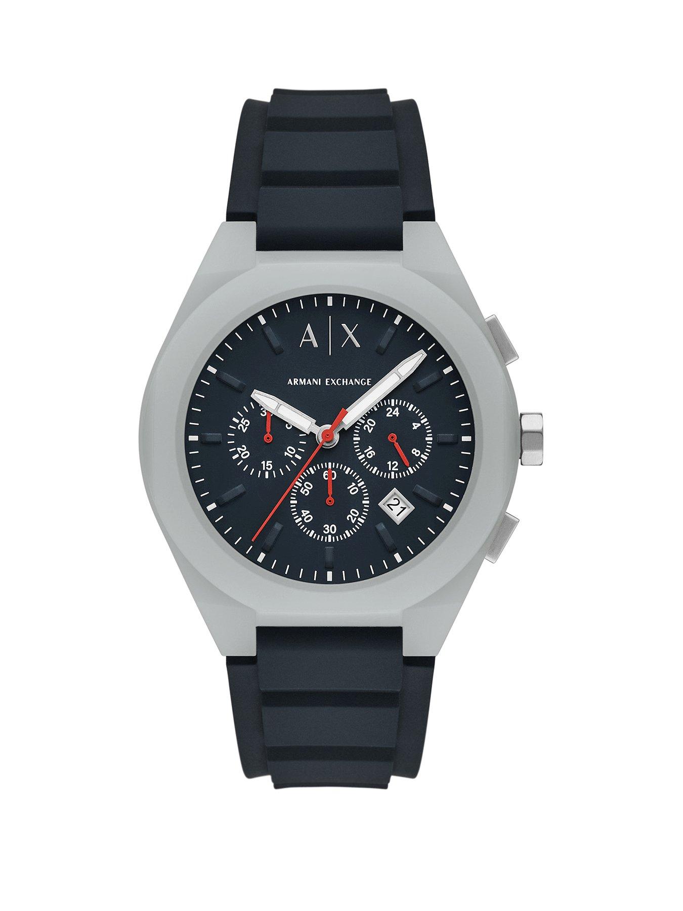 undefined Men's Sync Chronograph Silicone Watch Ax4172 - Grey