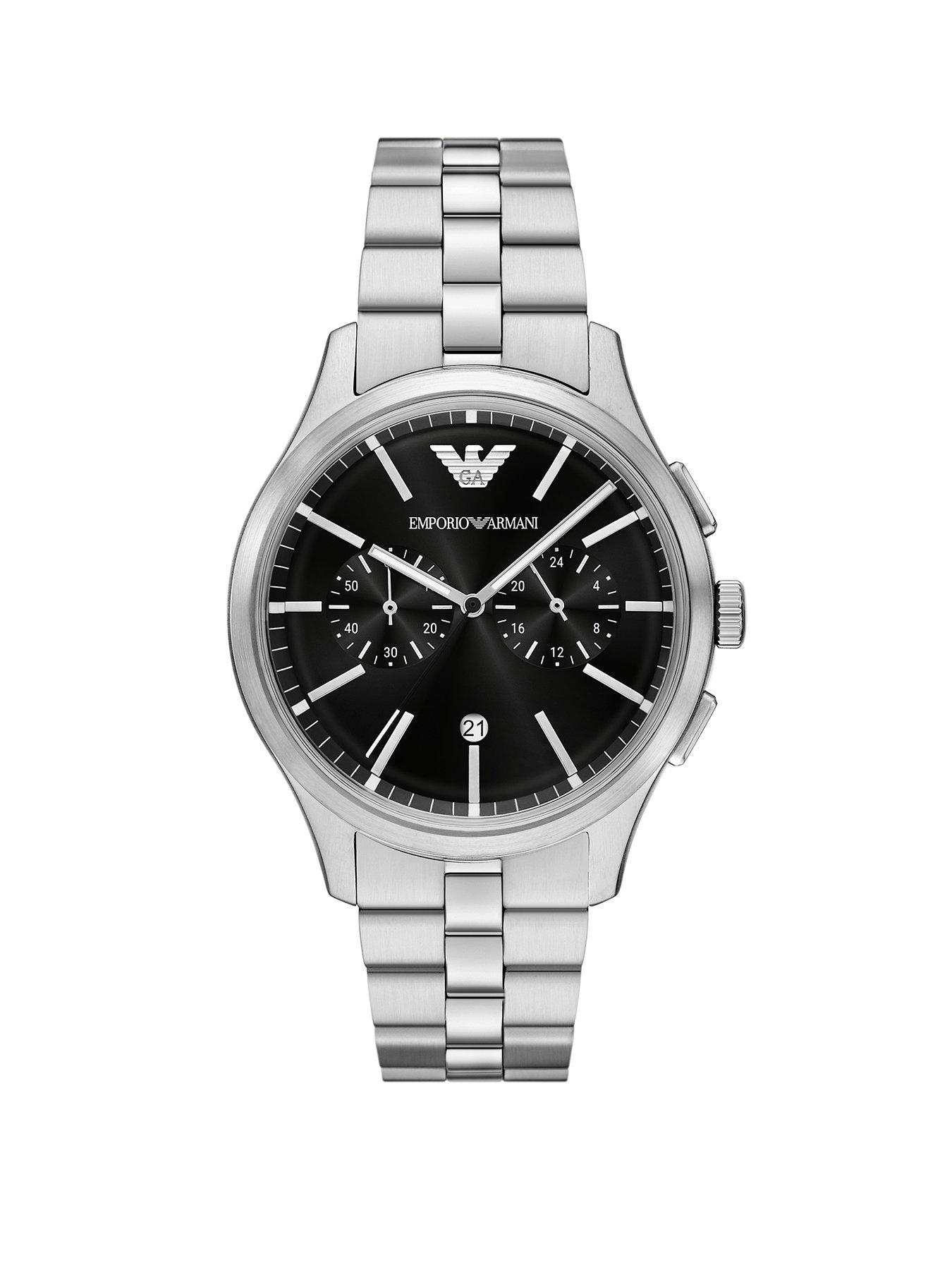 undefined Men's Chronograph Stainless Steel Watch, AR11691
