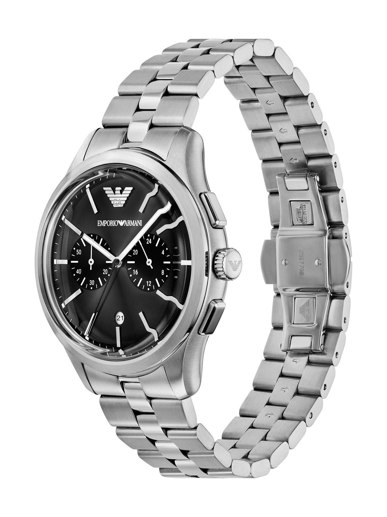Image 2 of 6 of Emporio Armani Men's Chronograph Stainless Steel Watch, AR11691