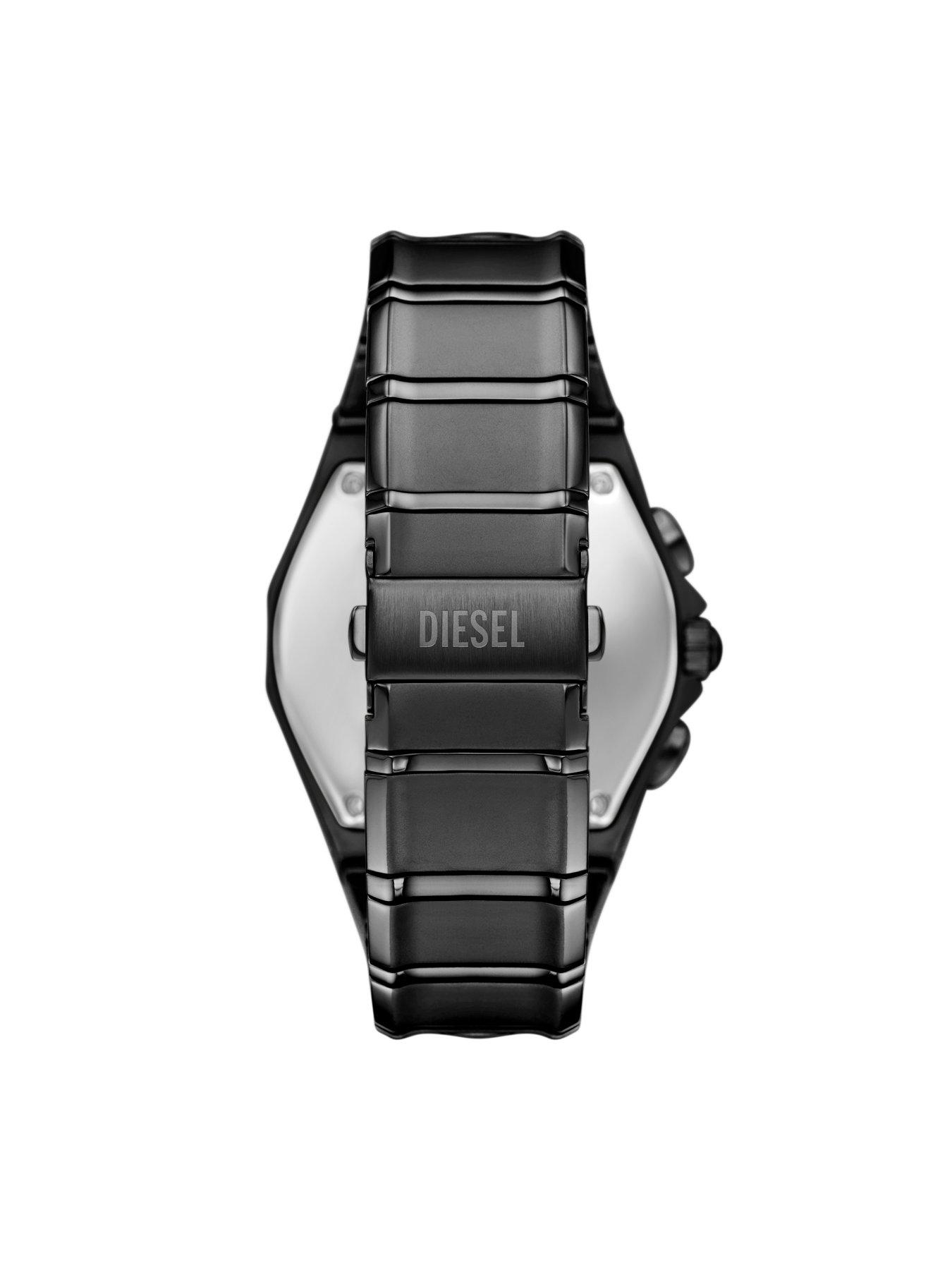 Image 2 of 5 of Diesel Men's D-Curve Chronograph Stainless Steel Watch Dz4696 - Black