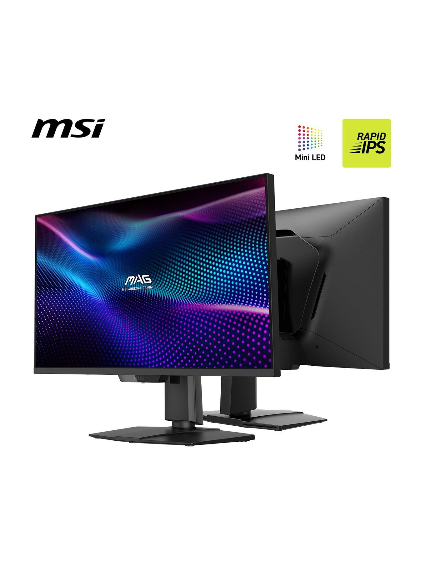 Image 3 of 7 of MSI MAG 274UPDF E16M 27 inch, 4K UHD, Dual Mode 160Hz/320Hz, Rapid IPS with Mini LED, Adaptive Sync Gaming Monitor - Black