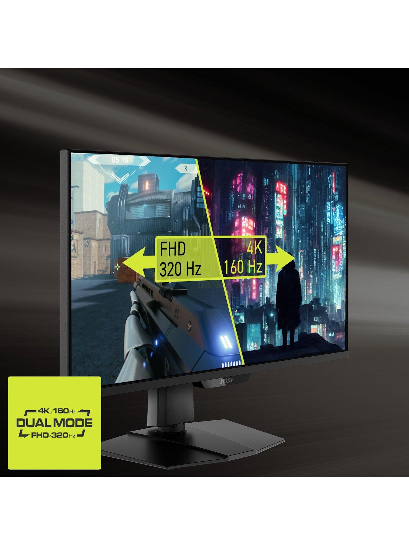Image 5 of 7 of MSI MAG 274UPDF E16M 27 inch, 4K UHD, Dual Mode 160Hz/320Hz, Rapid IPS with Mini LED, Adaptive Sync Gaming Monitor - Black