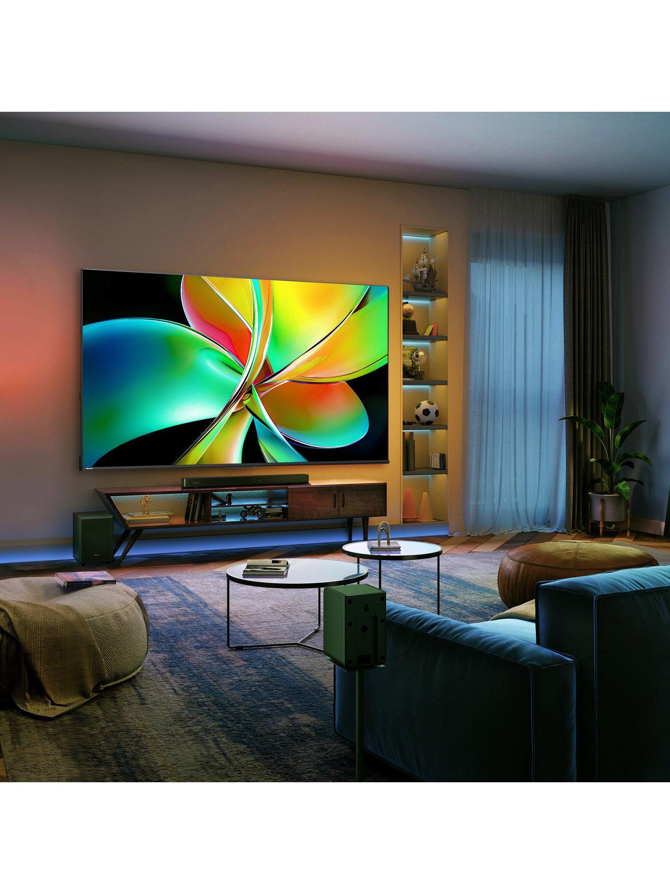 Image 3 of 8 of Hisense E78Q PRO 43" 4K 144Hz QLED Smart AI TV with Freely- 43E78QTUK PRO