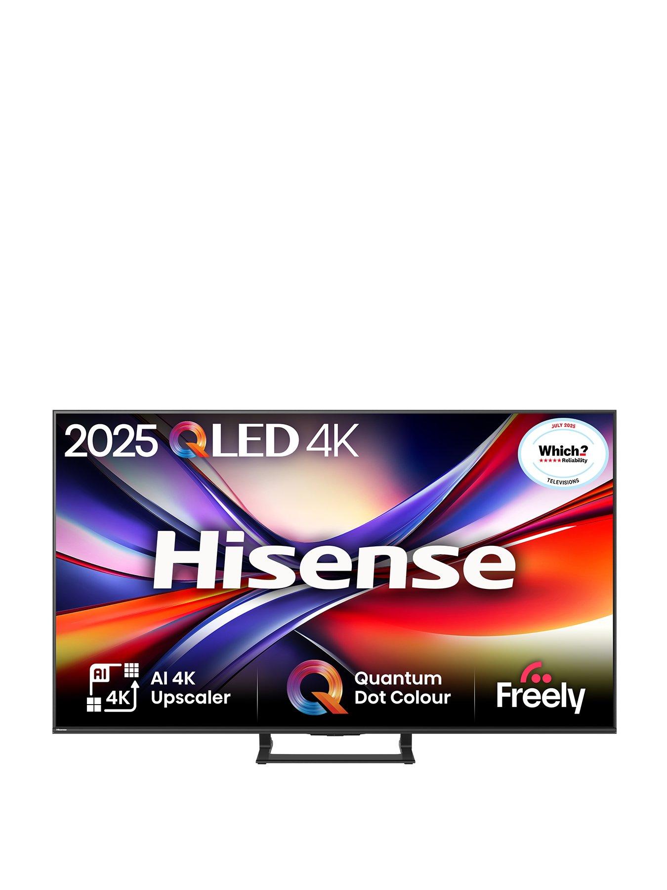 Hisense A7Q 75" 4K UltraHD QLED Smart AI TV with Freely - 75A7QTUK