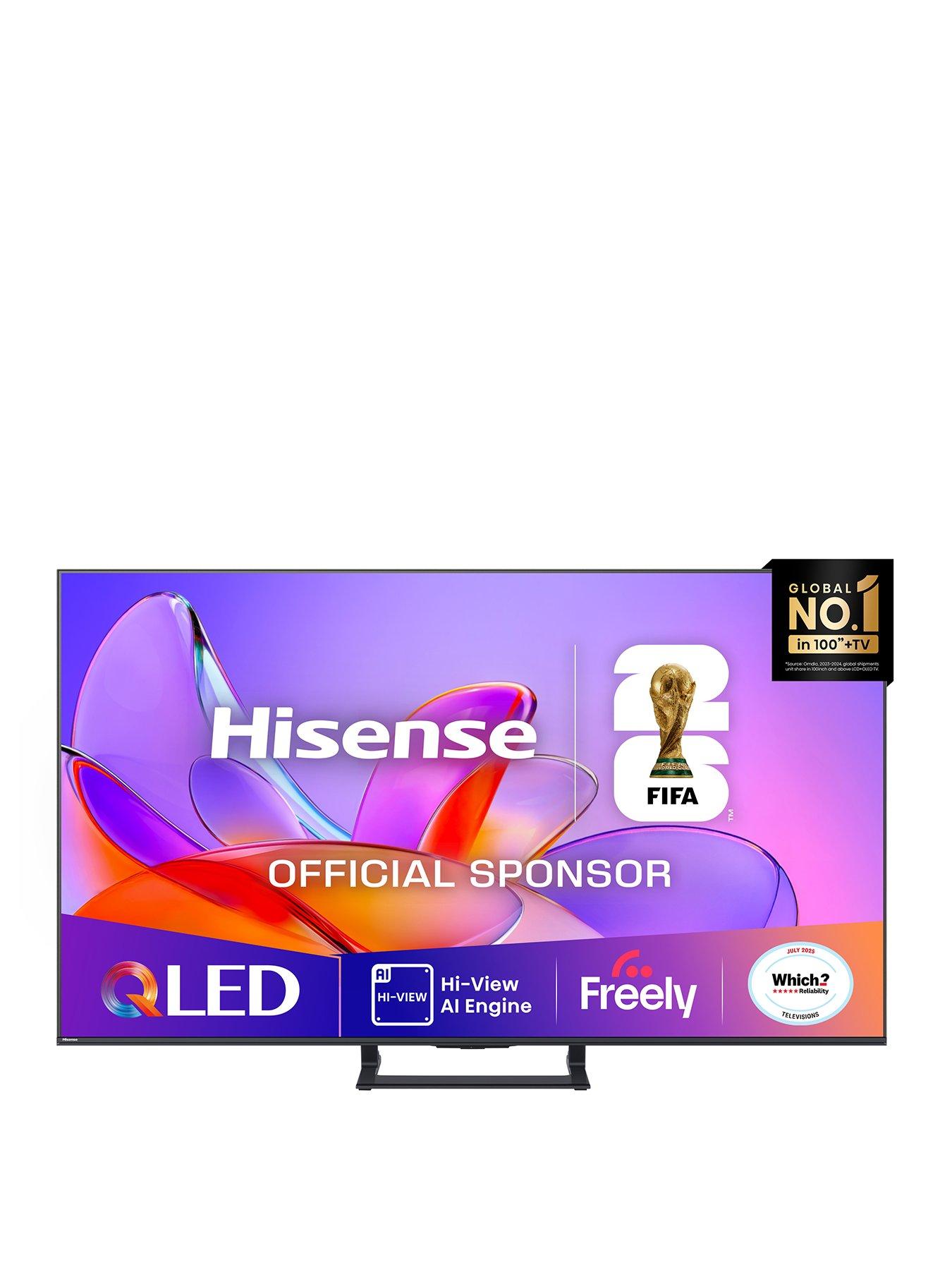 Image 1 of 7 of Hisense A7Q 65" 4K QLED Smart AI TV with Freely- 65A7QTUK