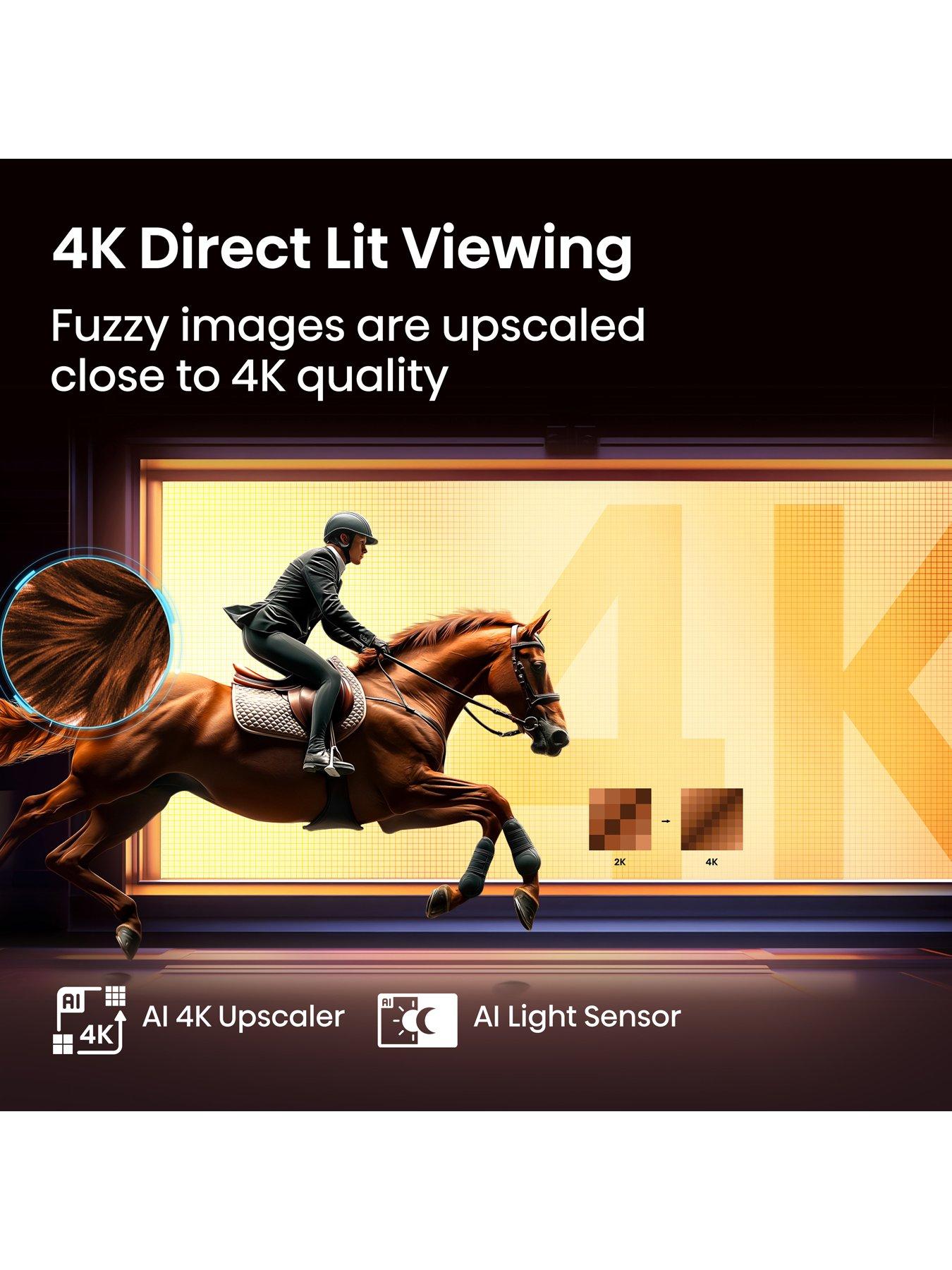 Image 5 of 7 of Hisense 55" A7QTUK QLED Smart AI TV with Freely