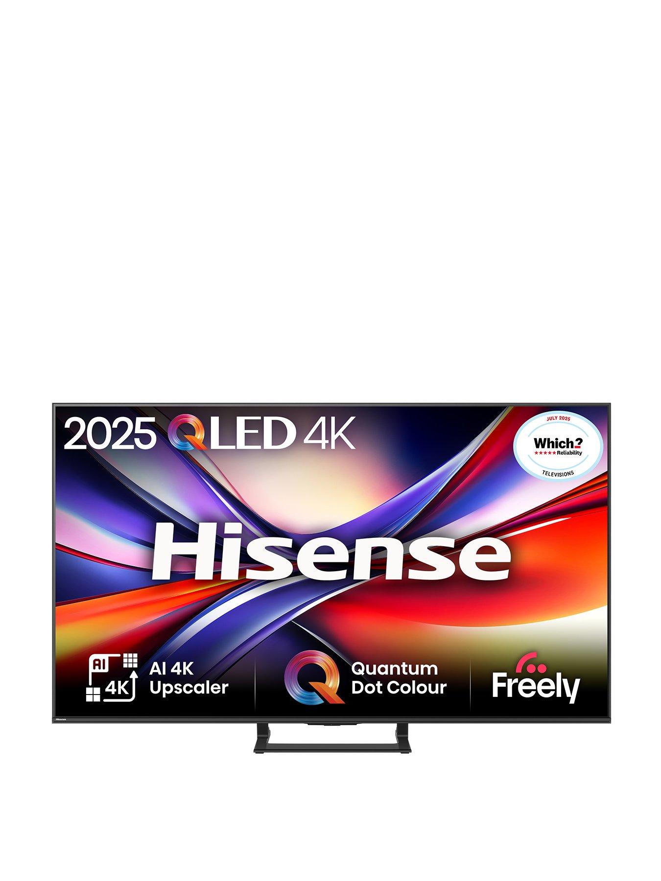 undefined 50A7QTUK 50-inch 4K Ultra HD QLED Smart AI TV with Freely