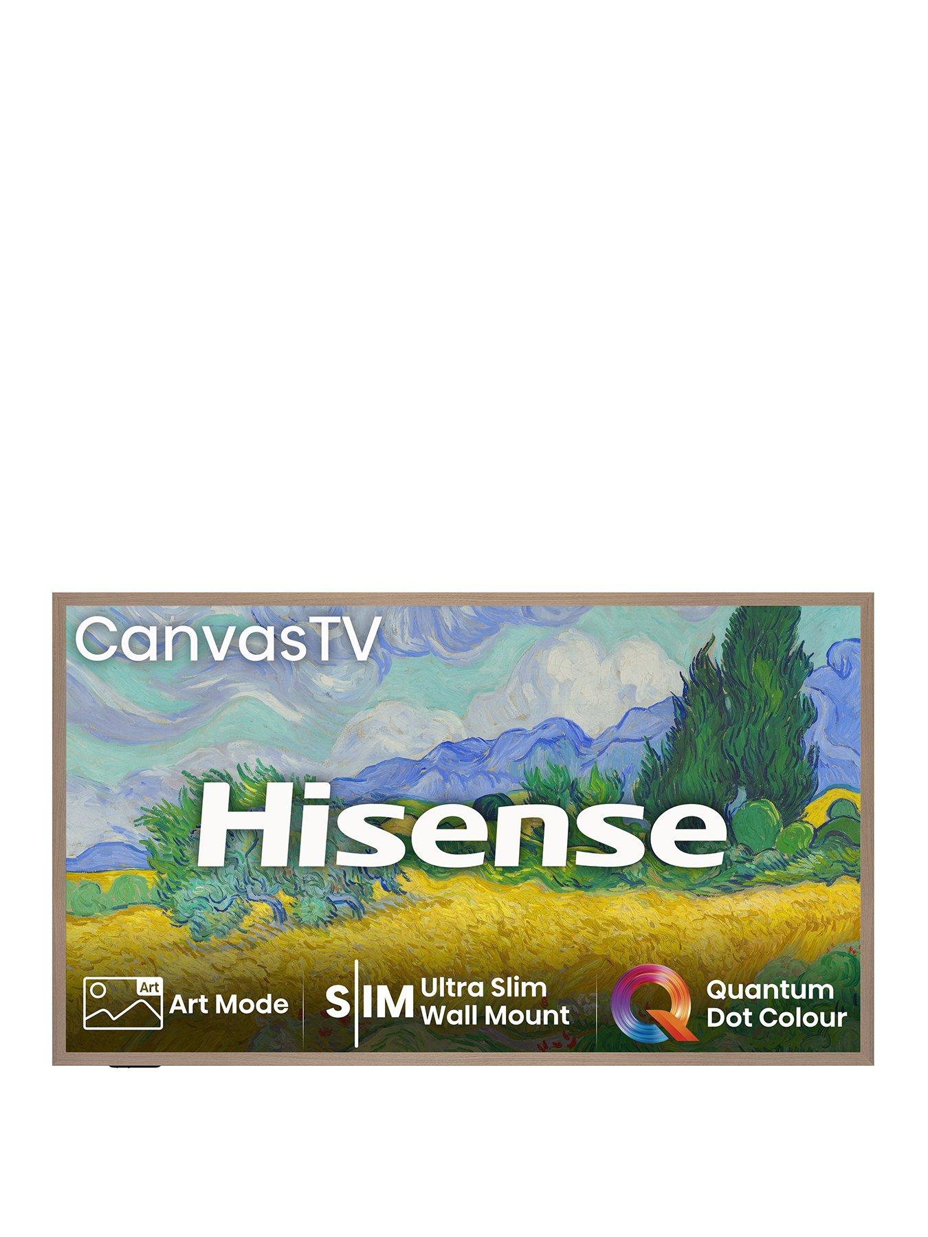 Hisense 55" 55S7NQTUK Canvas TV with Freely  &  ArtMode