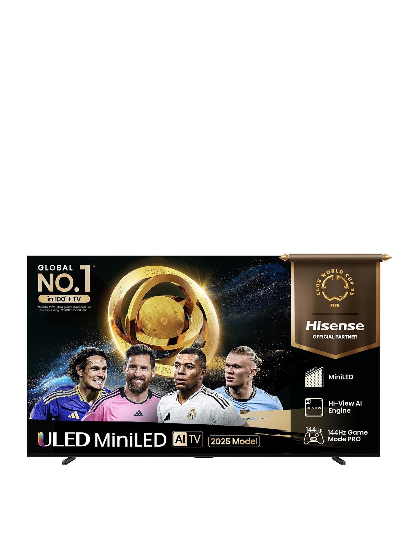 undefined 85" U7QTUK MiniLED QLED 144Hz Smart AI TV with Freely