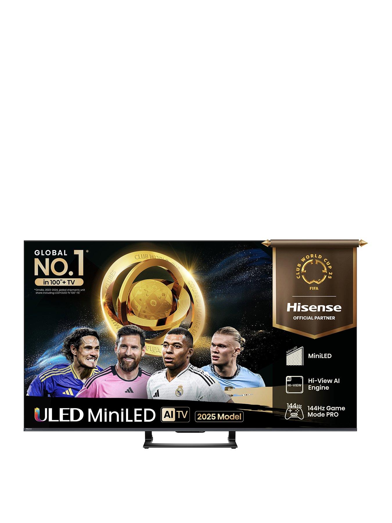 undefined 55" U7QTUK MiniLED QLED 144Hz Smart AI TV with Freely