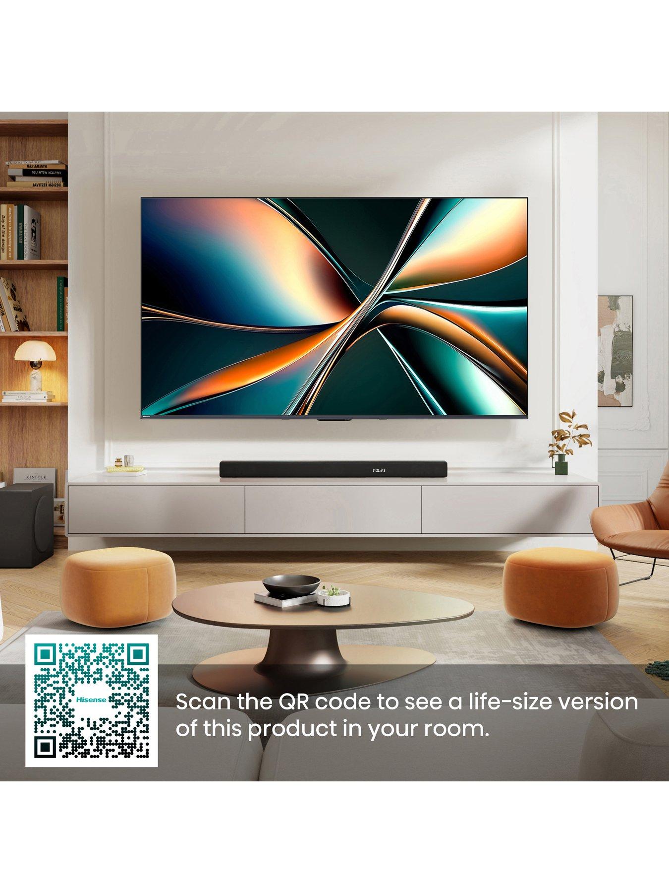 Image 3 of 7 of Hisense U7Q 50" 4K ULED MiniLED 144Hz Smart AI TV with Freely - 50U7QTUK