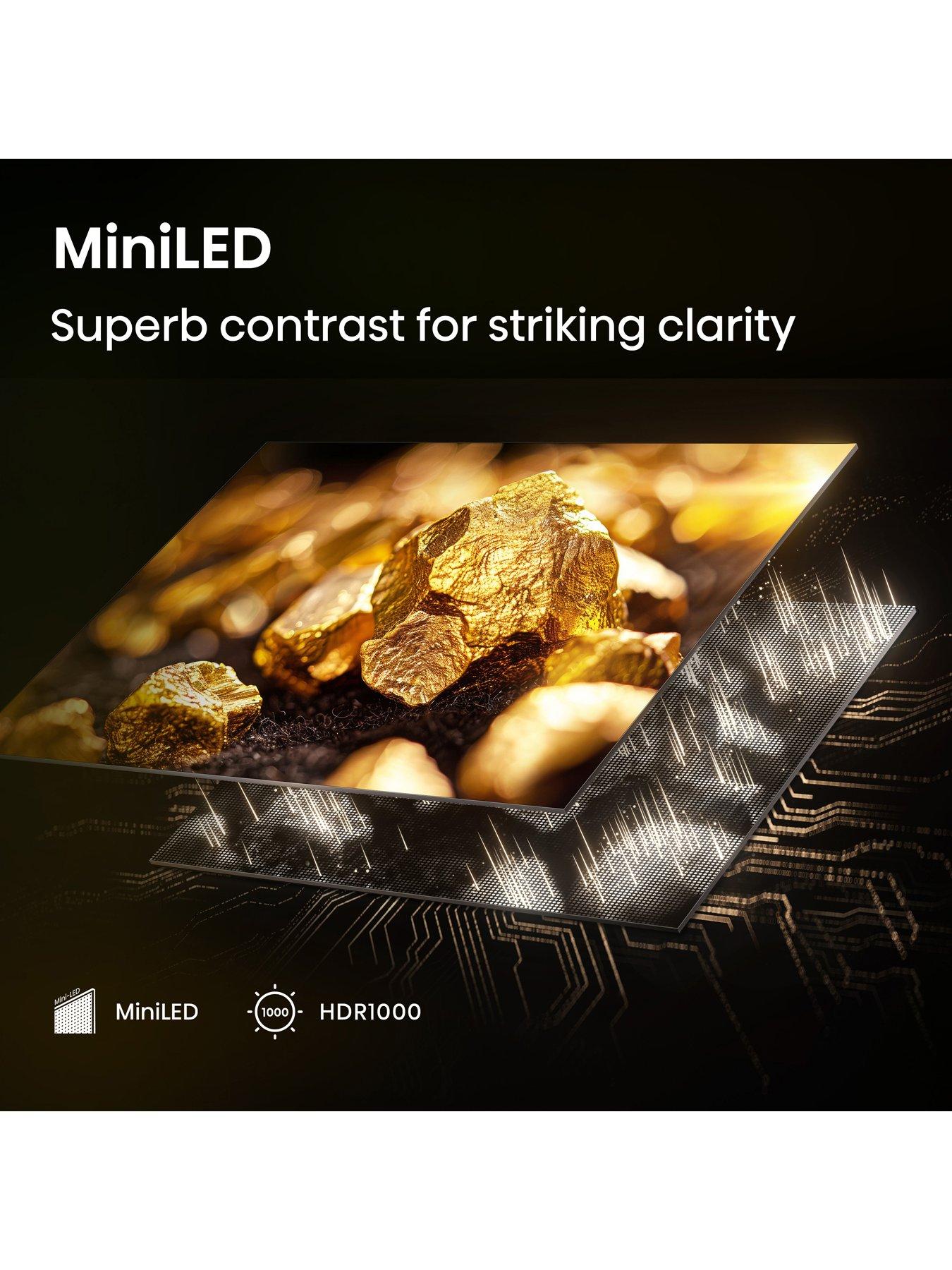 Image 5 of 7 of Hisense U7Q 50" 4K ULED MiniLED 144Hz Smart AI TV with Freely - 50U7QTUK