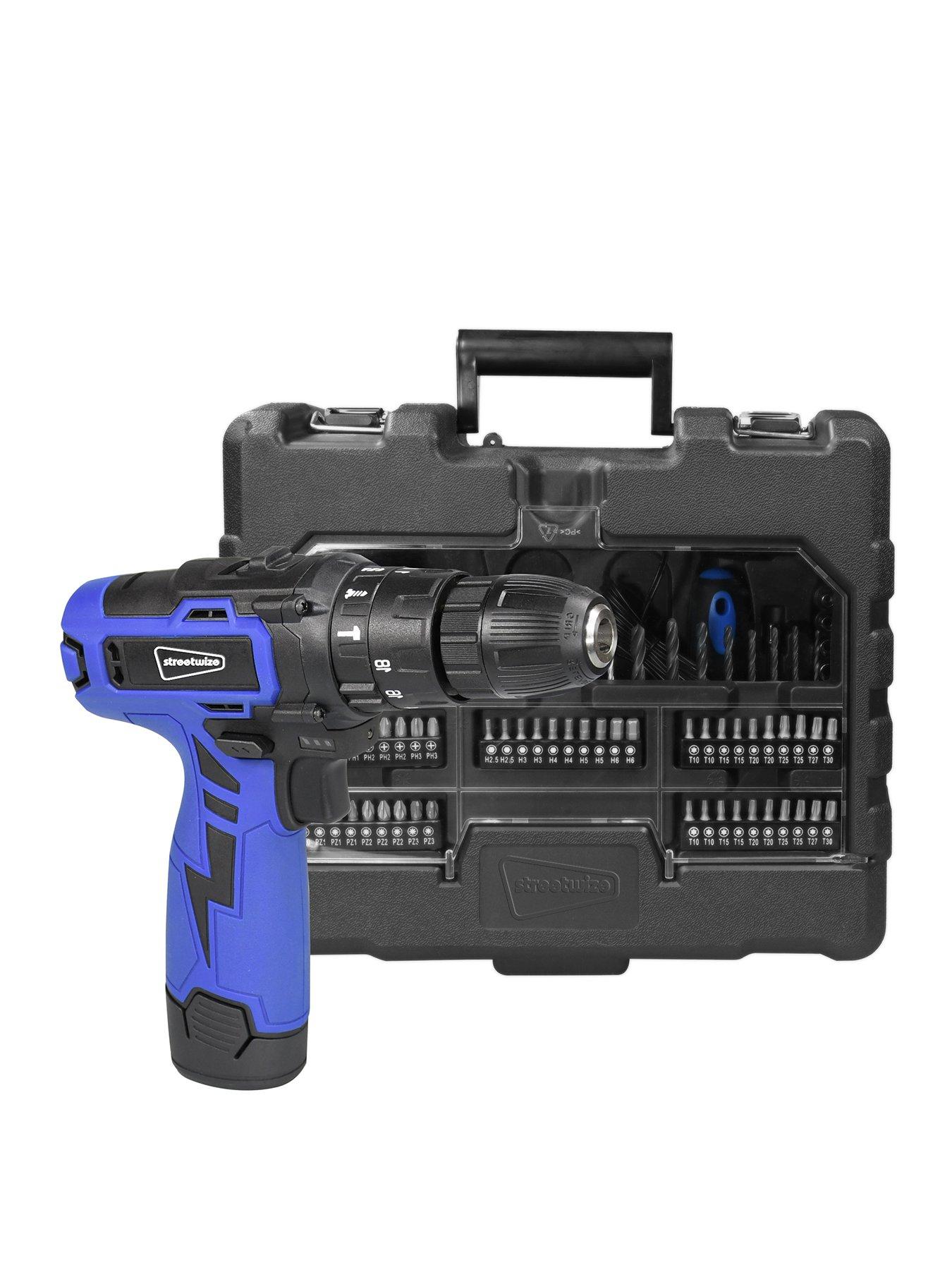 Streetwize Accessories 85PC Tool Kit with Power Drill