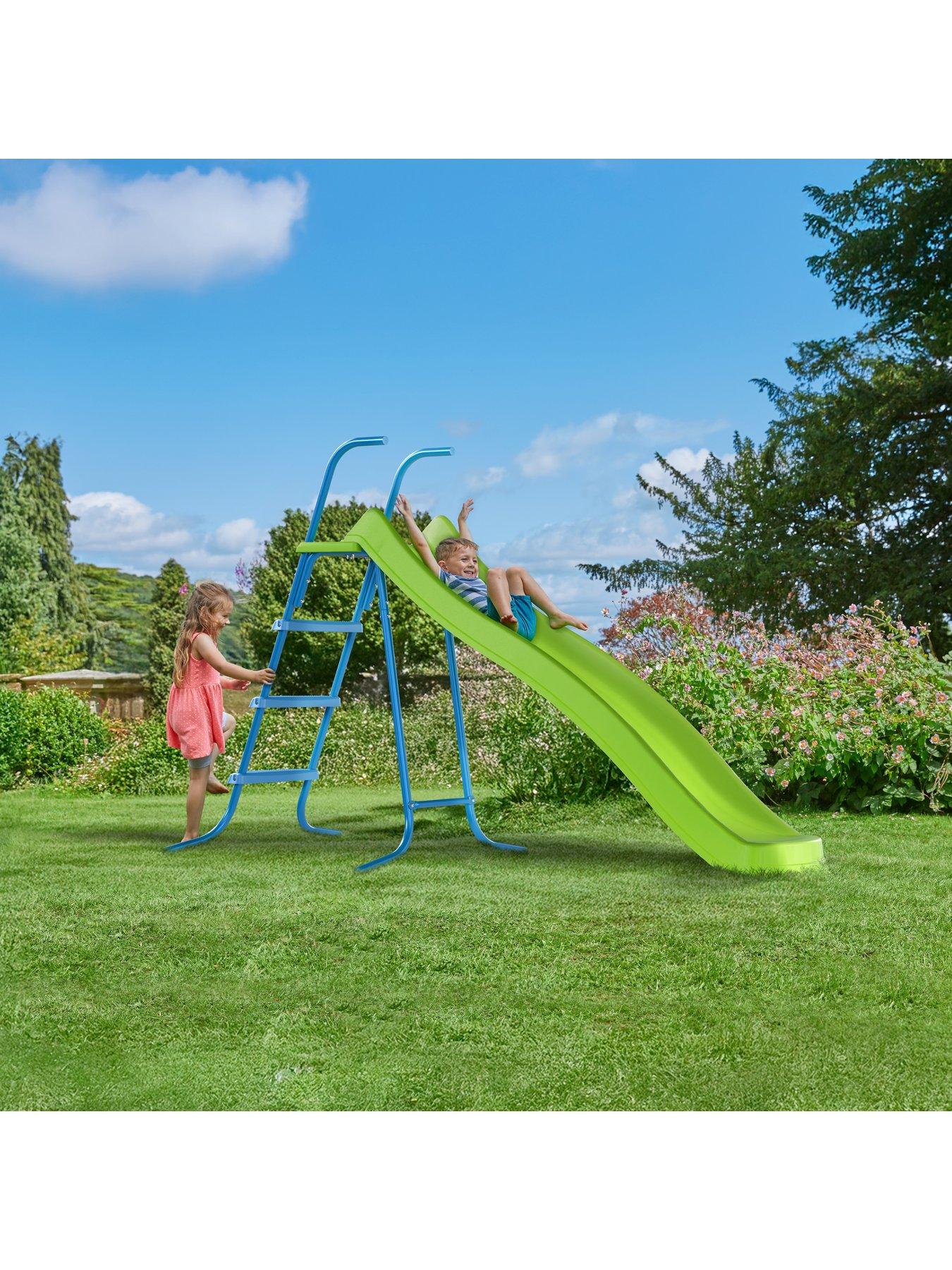Image 2 of 7 of TP TP 2.2m Ripple Wavy Slide &amp; Stepset