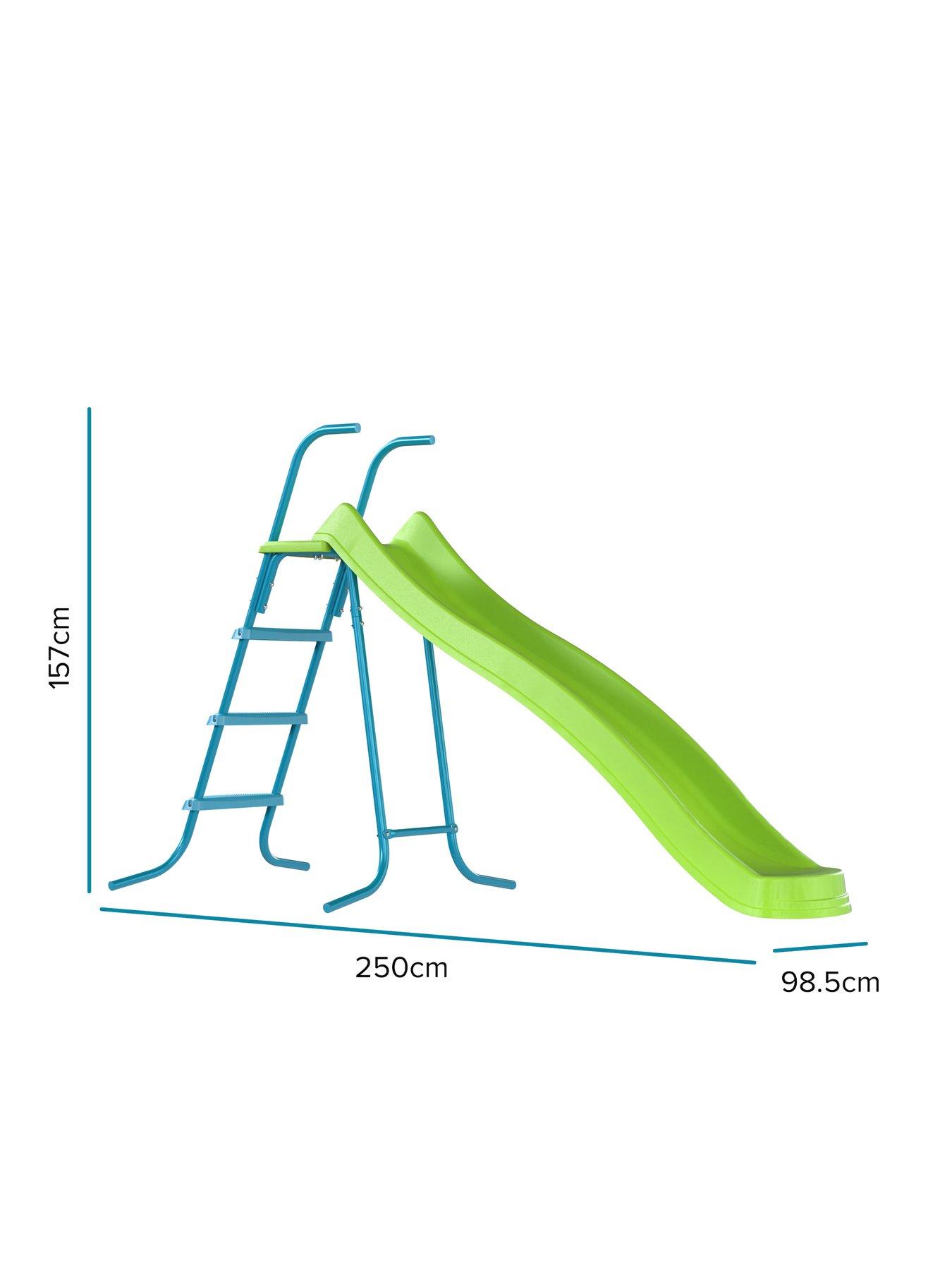 Image 3 of 7 of TP TP 2.2m Ripple Wavy Slide &amp; Stepset