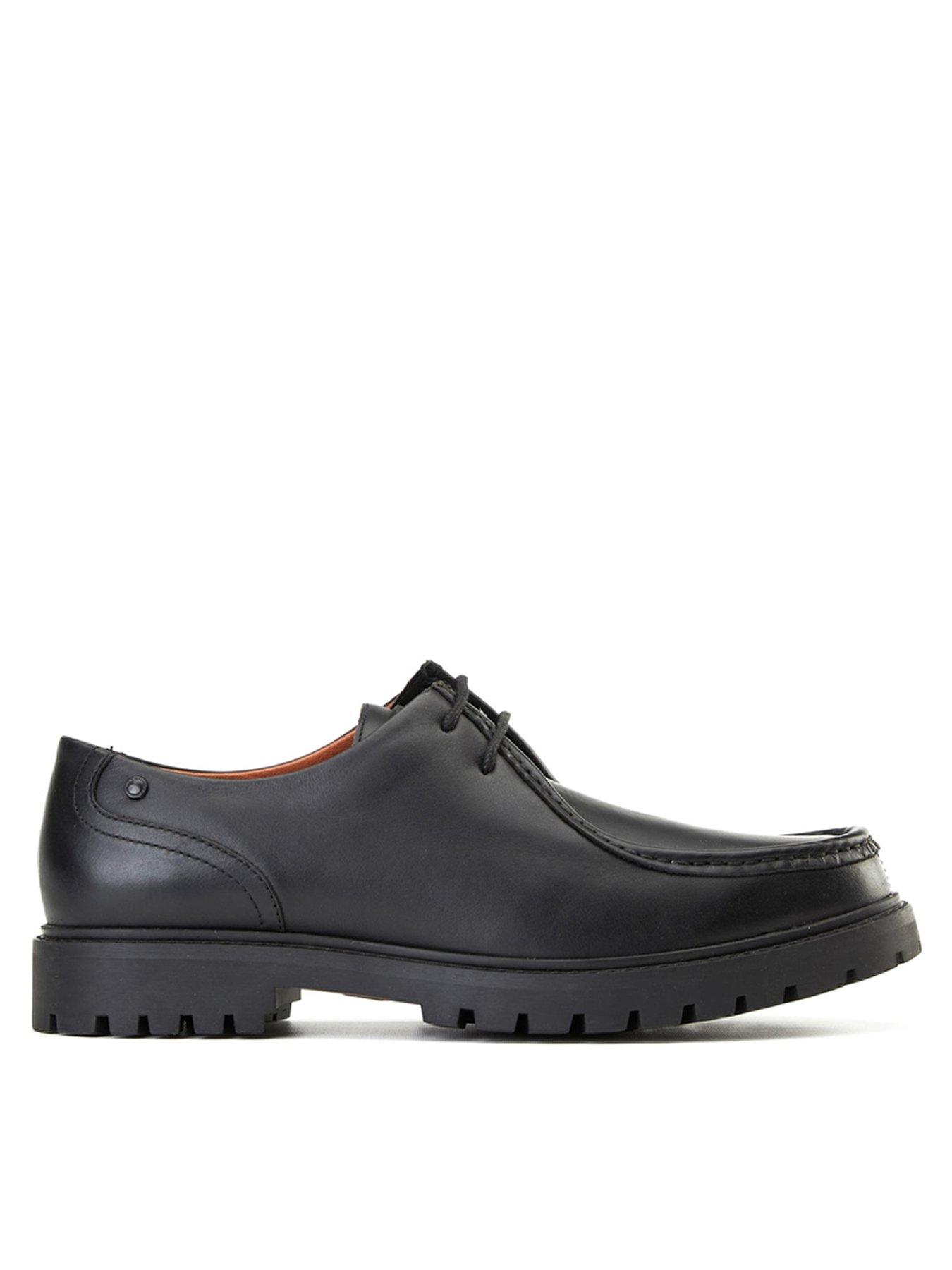 base-london-carbon-lace-up-shoenbsp-nbspblack