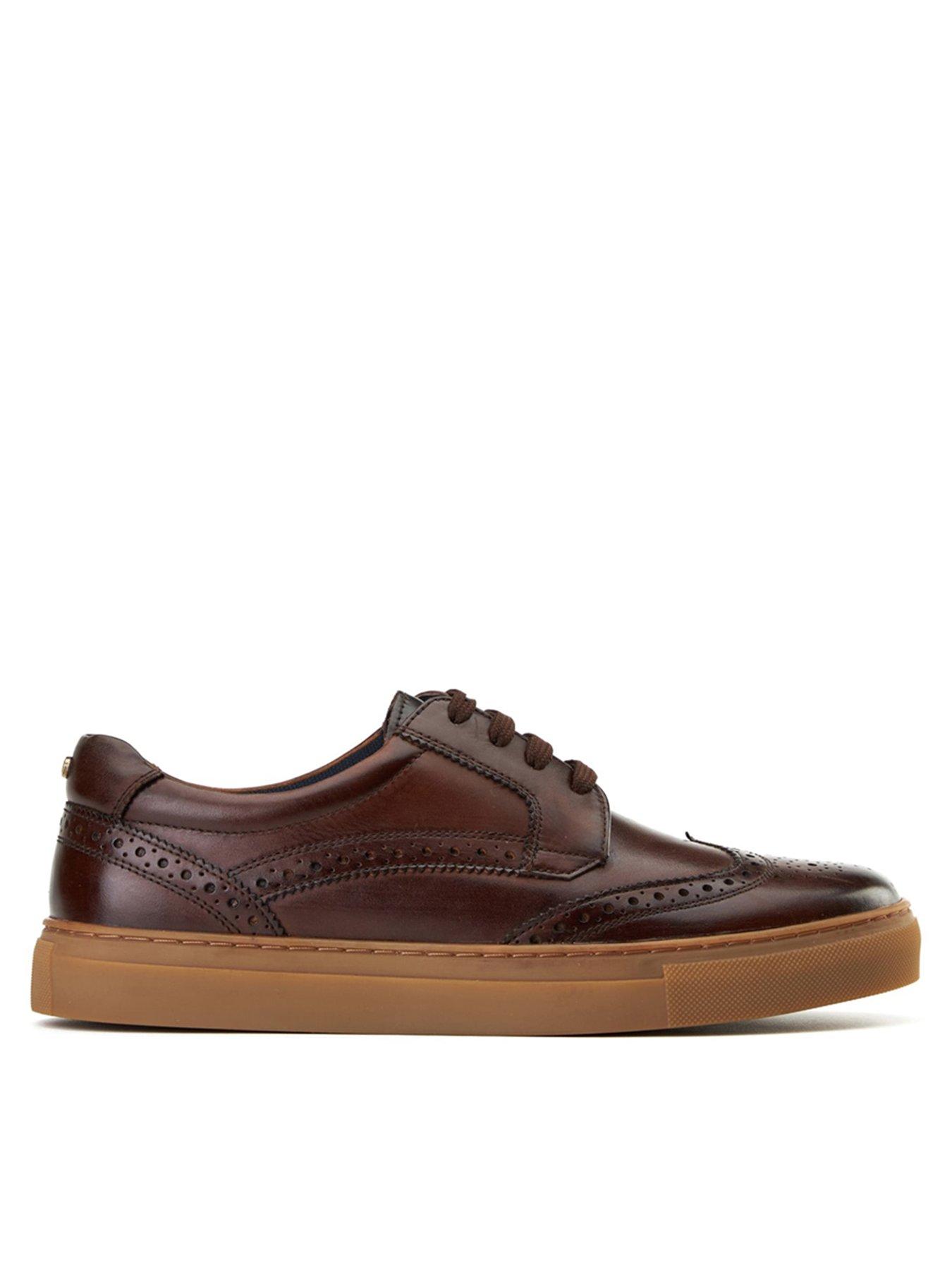 undefined Clapton Brogue Trainer-Brown