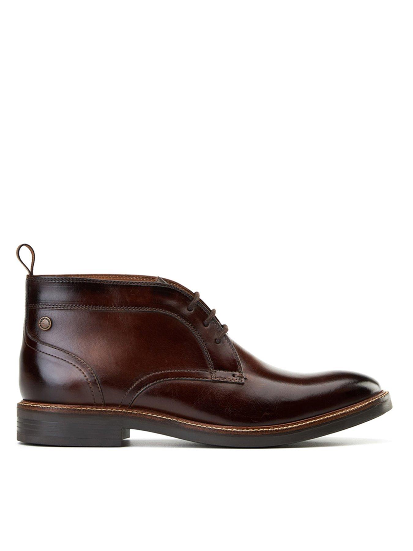 Base London Base London Lincold Lace Up Boots-Brown